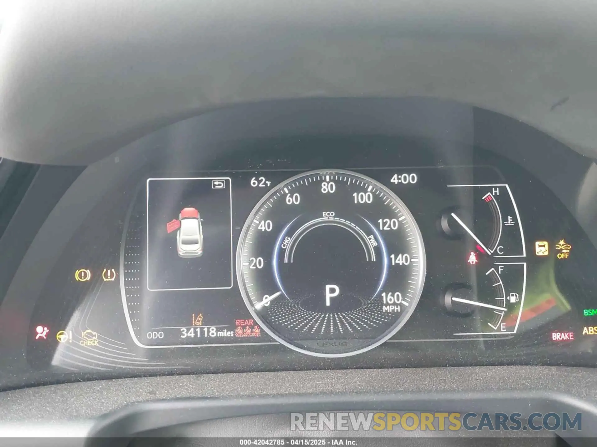 7 fotografías del automóvil dañado 58ADA1C13RU041919 LEXUS ES 300H 2024