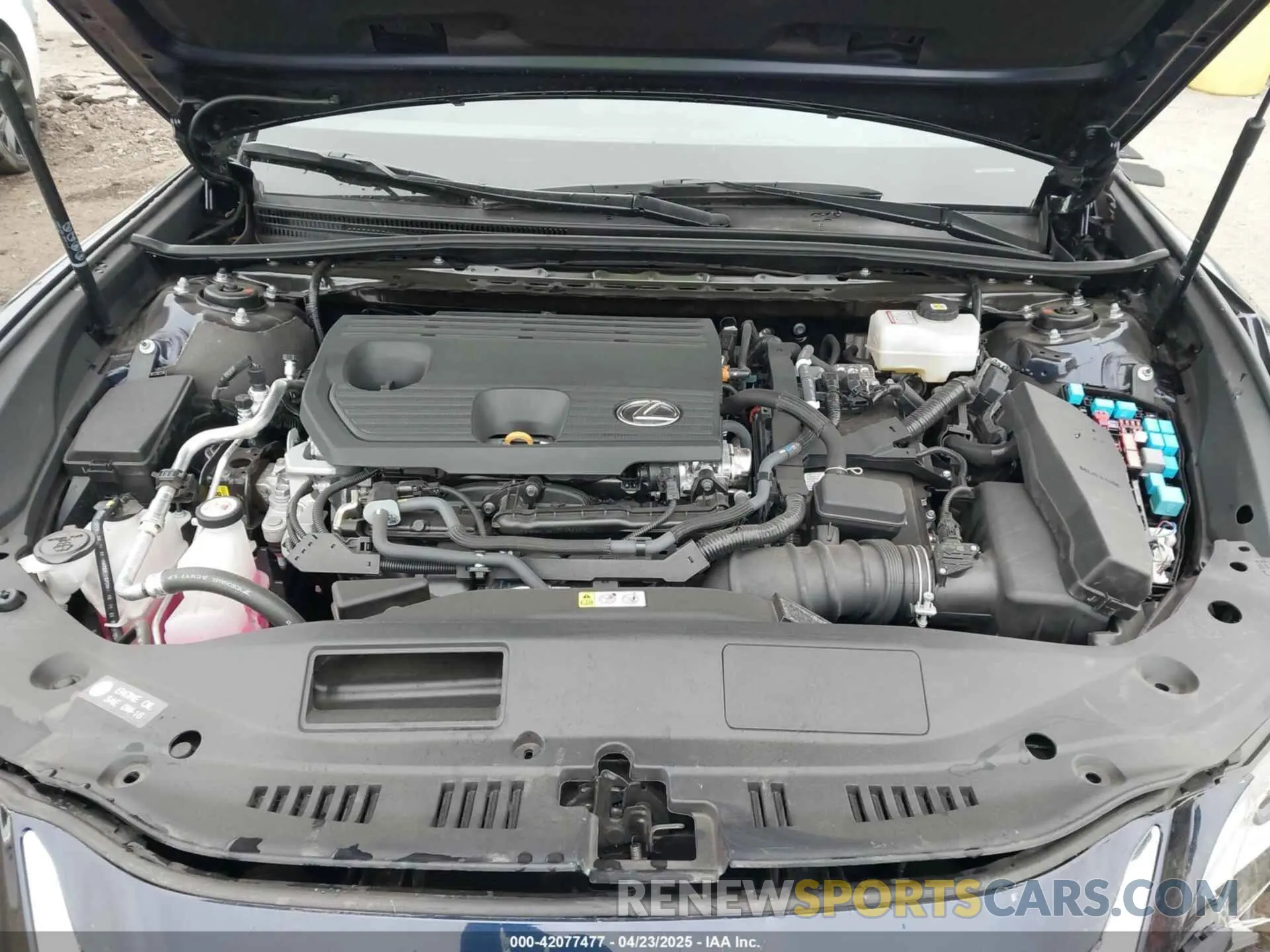 10 fotografías del automóvil dañado 58ADA1C13RU051043 LEXUS ES 300H 2024