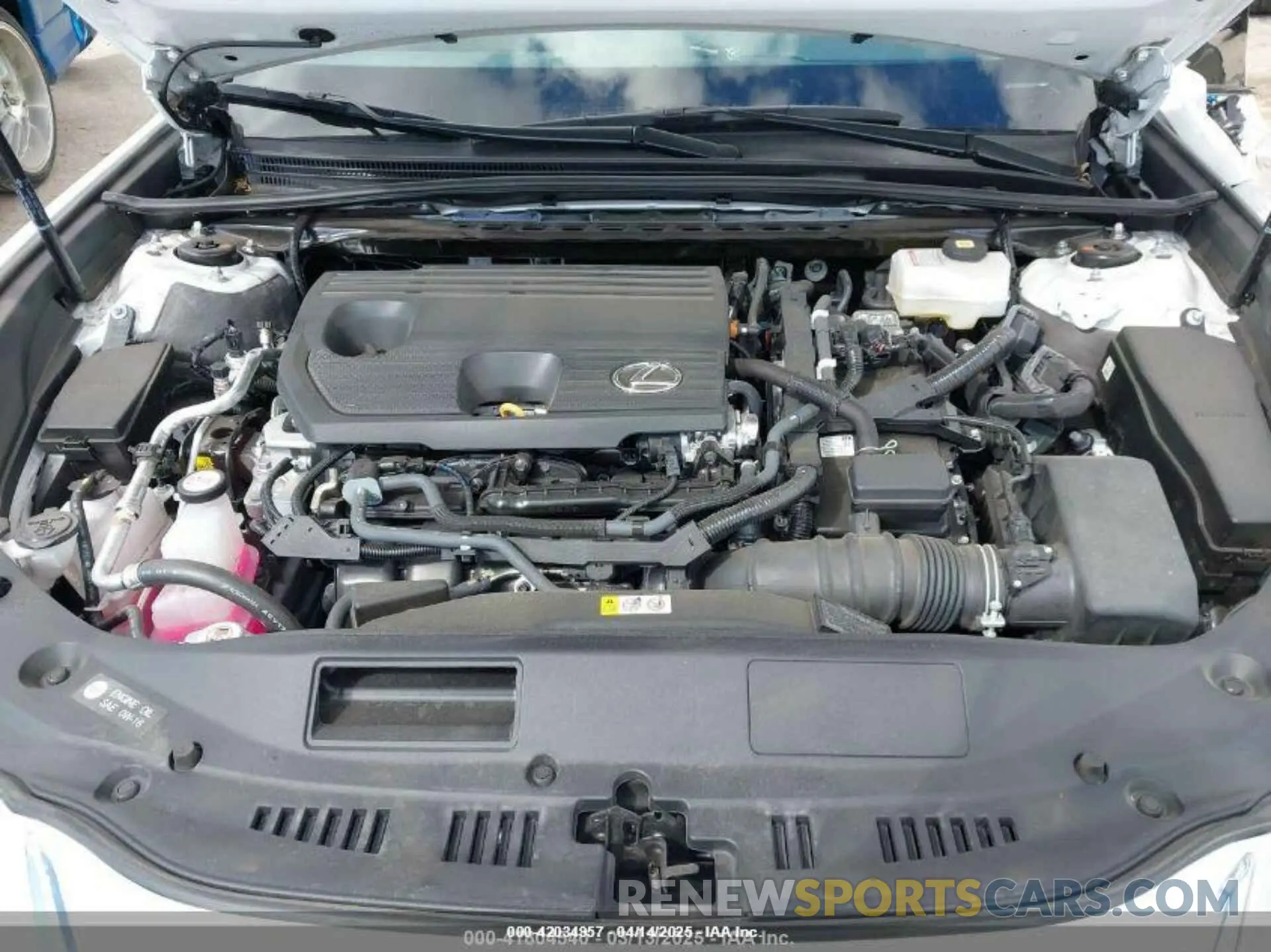 10 fotografías del automóvil dañado 58ADA1C14RU053612 LEXUS ES 300H 2024