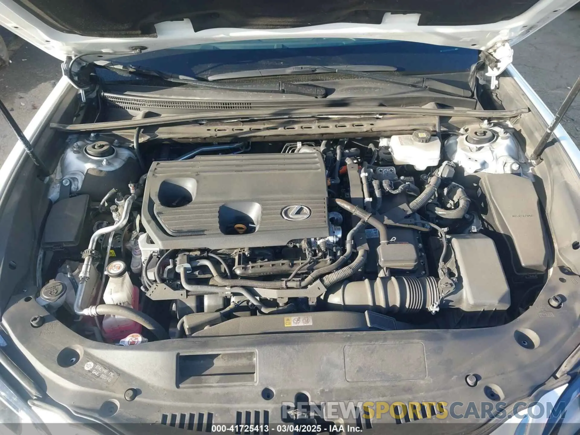 10 fotografías del automóvil dañado 58ADA1C15RU039394 LEXUS ES 300H 2024