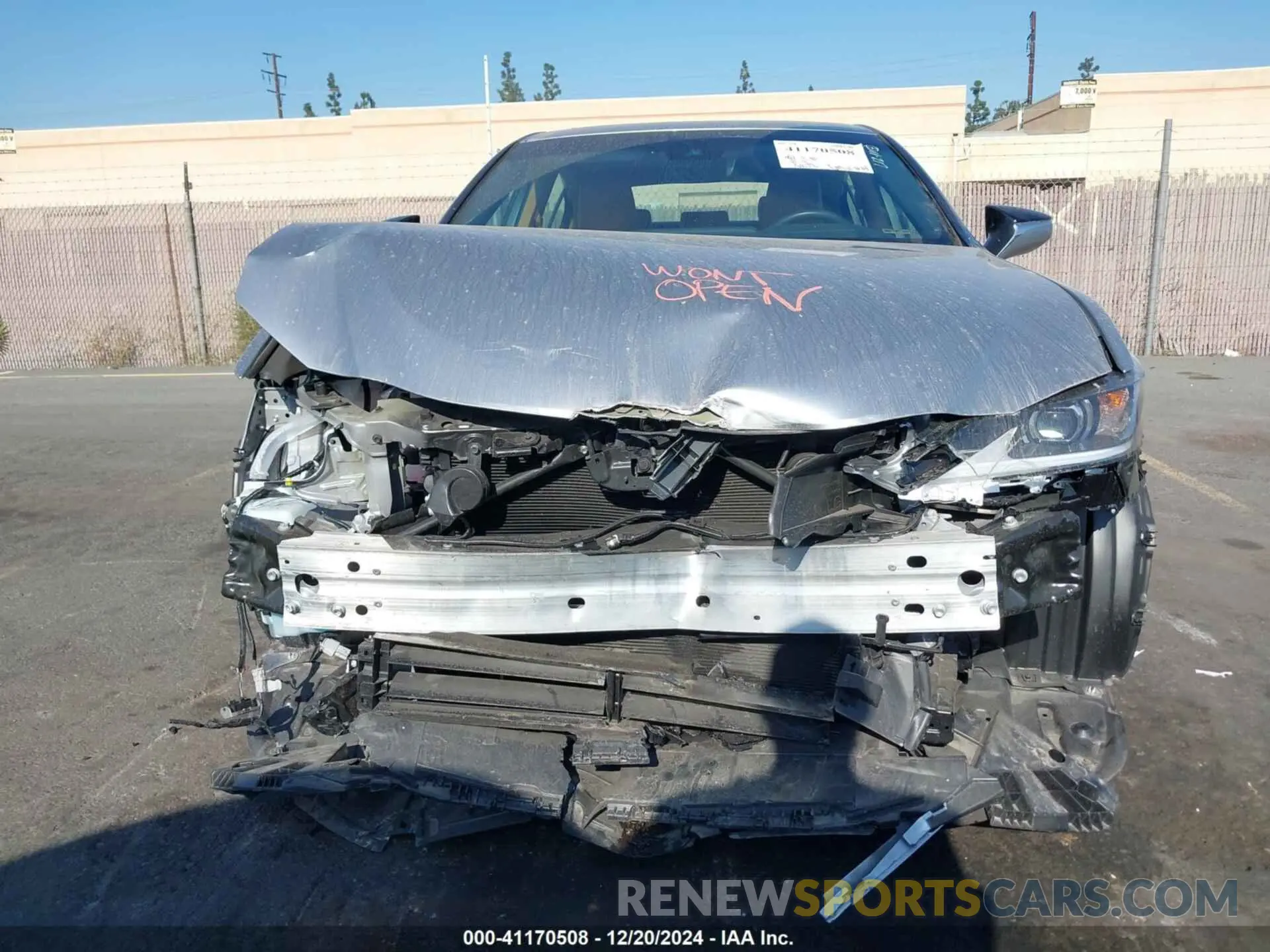 6 fotografías del automóvil dañado 58ADA1C15RU041470 LEXUS ES 300H 2024