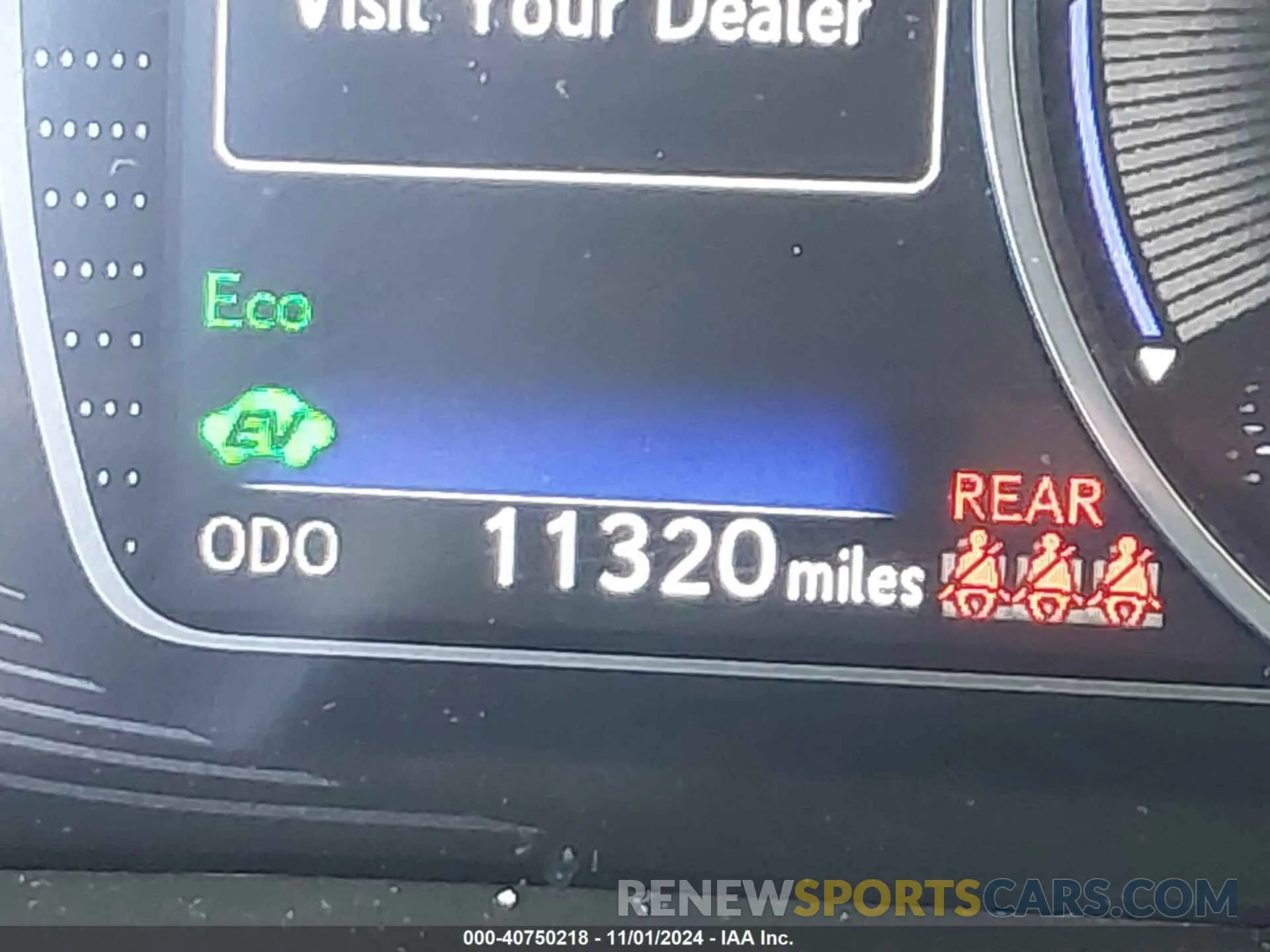 15 fotografías del automóvil dañado 58ADA1C15RU053988 LEXUS ES 300H 2024