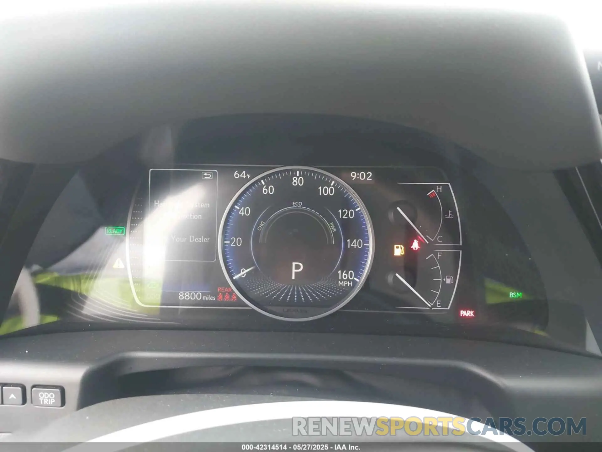 7 fotografías del automóvil dañado 58ADA1C16RU039758 LEXUS ES 300H 2024