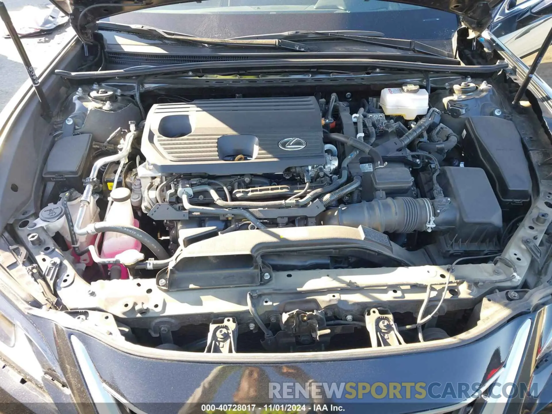 10 fotografías del automóvil dañado 58ADA1C16RU043485 LEXUS ES 300H 2024
