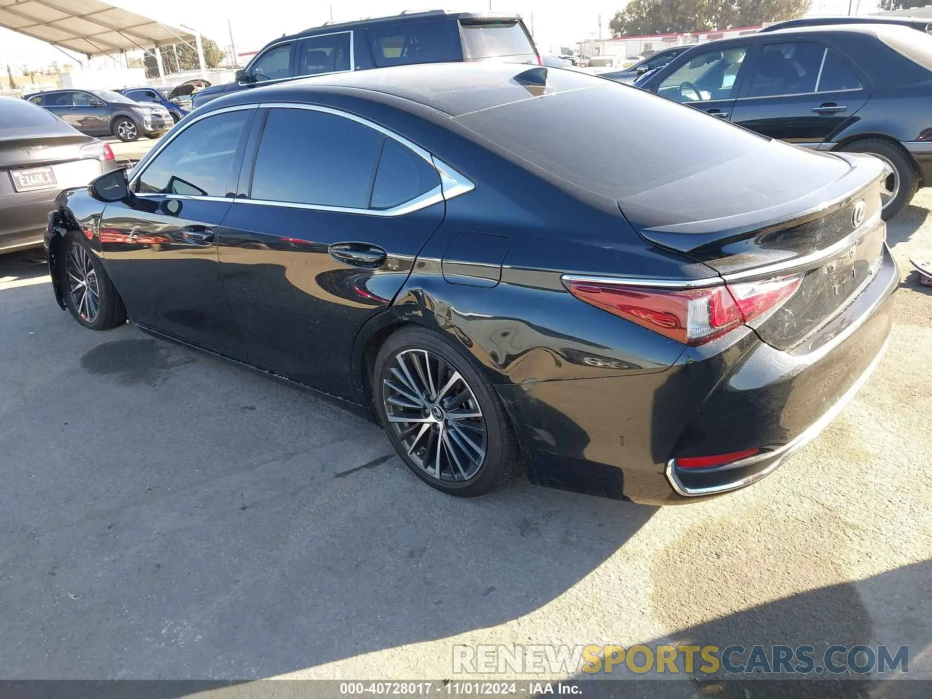 3 fotografías del automóvil dañado 58ADA1C16RU043485 LEXUS ES 300H 2024
