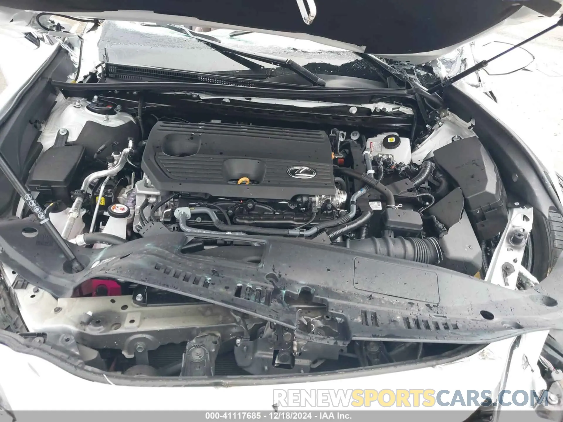 10 fotografías del automóvil dañado 58ADA1C17RU039199 LEXUS ES 300H 2024