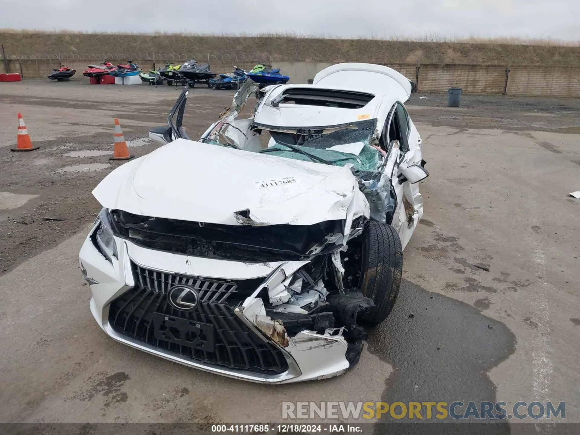 6 fotografías del automóvil dañado 58ADA1C17RU039199 LEXUS ES 300H 2024