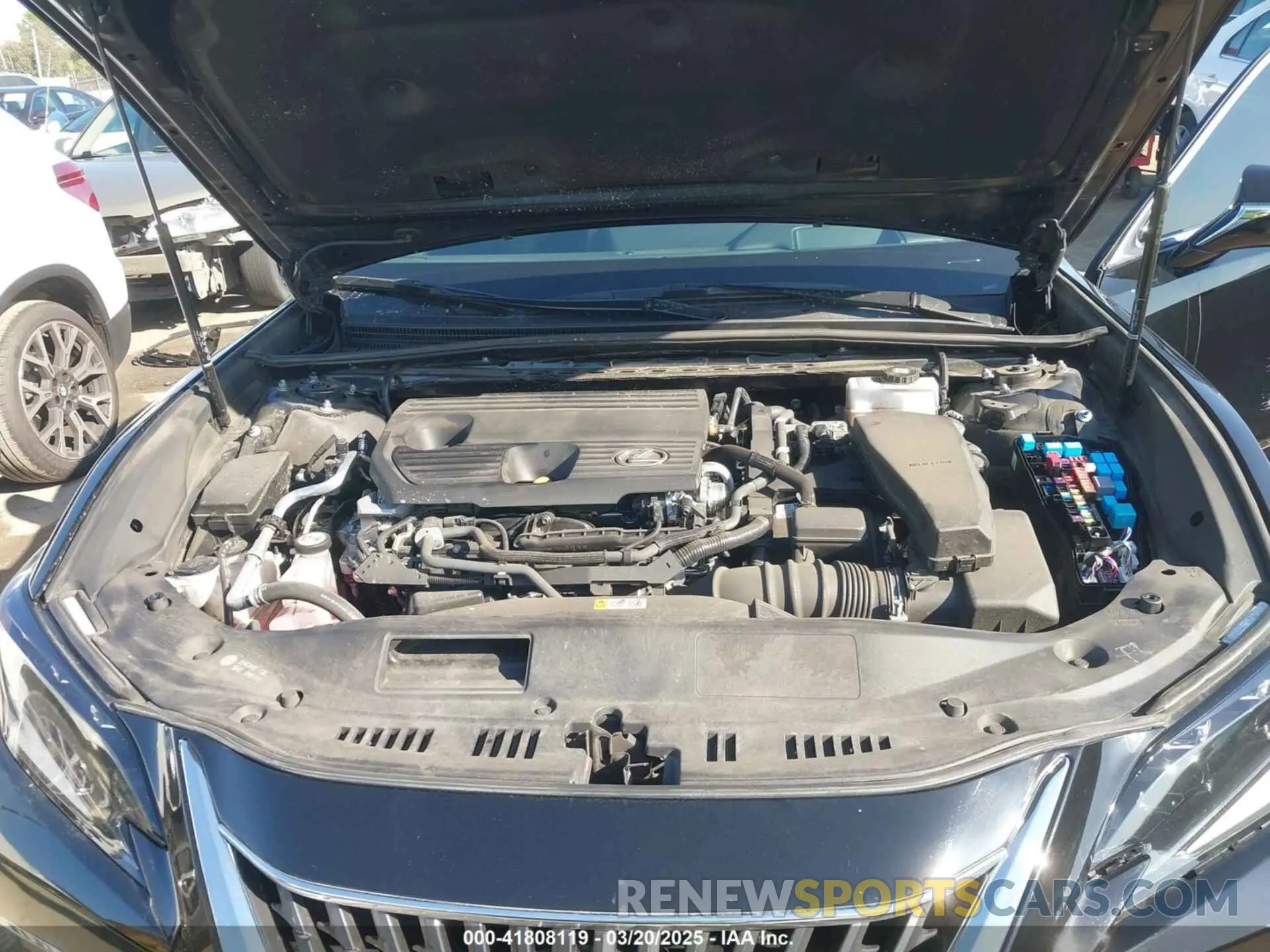 10 fotografías del automóvil dañado 58ADA1C1XRU041495 LEXUS ES 300H 2024