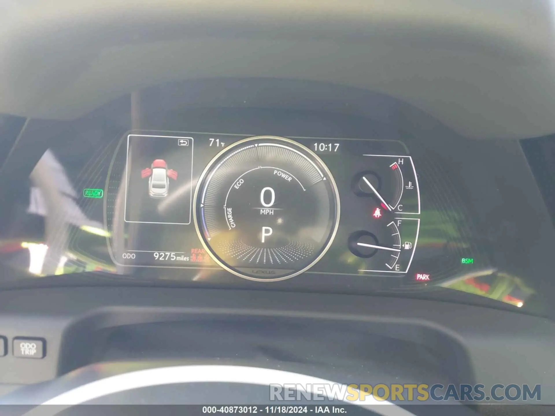 7 fotografías del automóvil dañado 58AEA1C1XRU045759 LEXUS ES 300H 2024