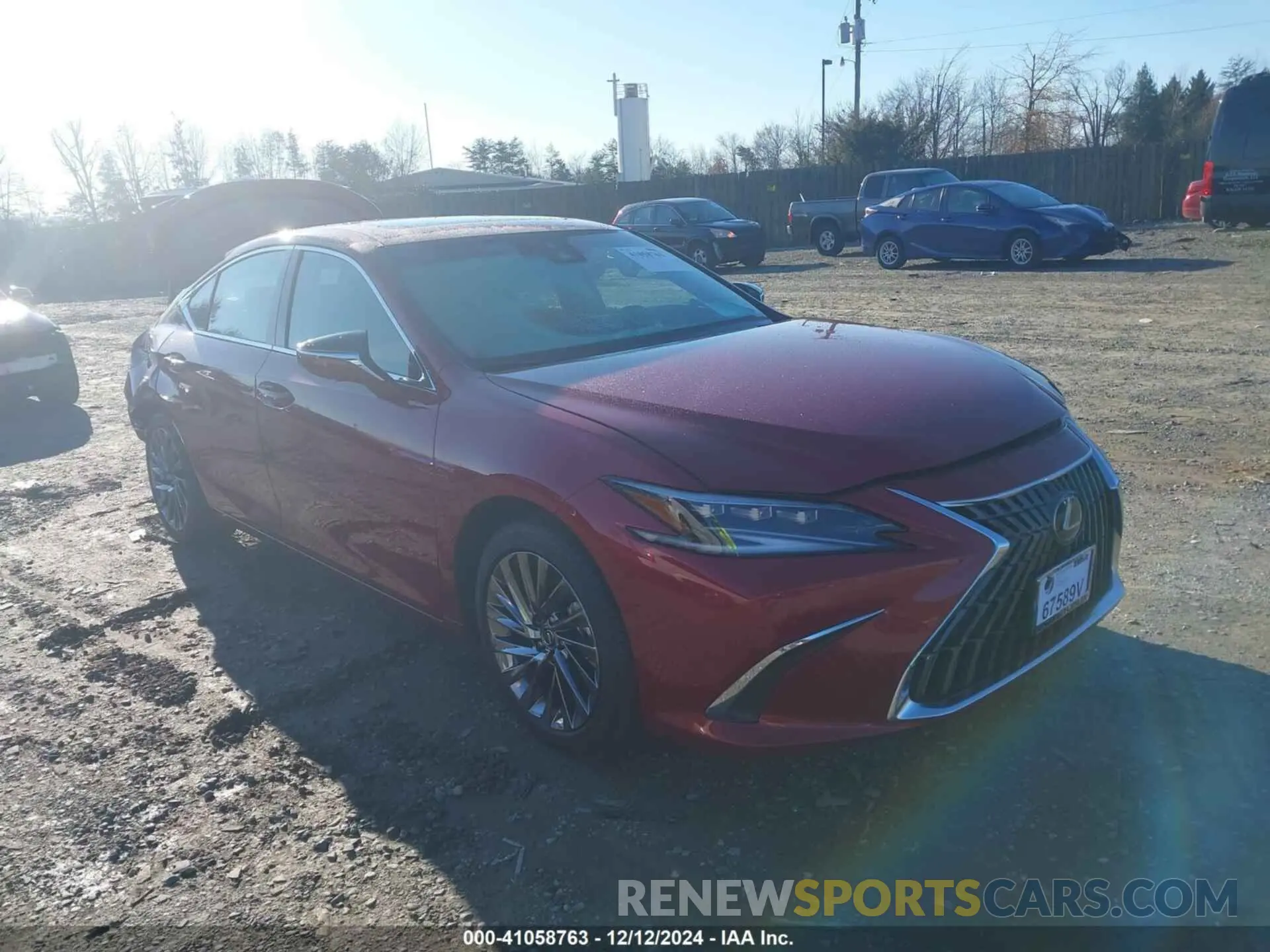 1 fotografías del automóvil dañado 58AFA1C11SU059334 LEXUS ES 300H 2025