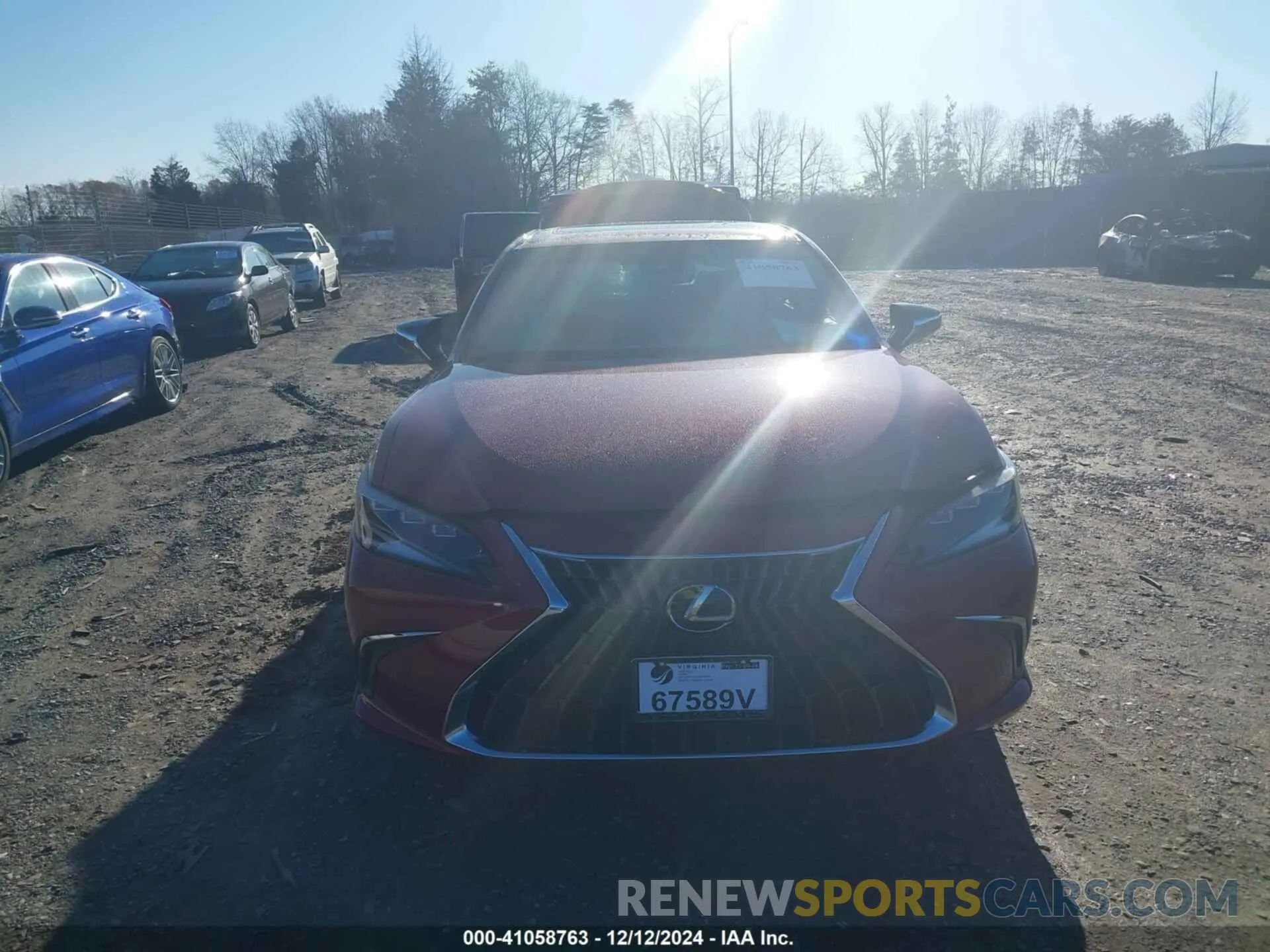 12 fotografías del automóvil dañado 58AFA1C11SU059334 LEXUS ES 300H 2025