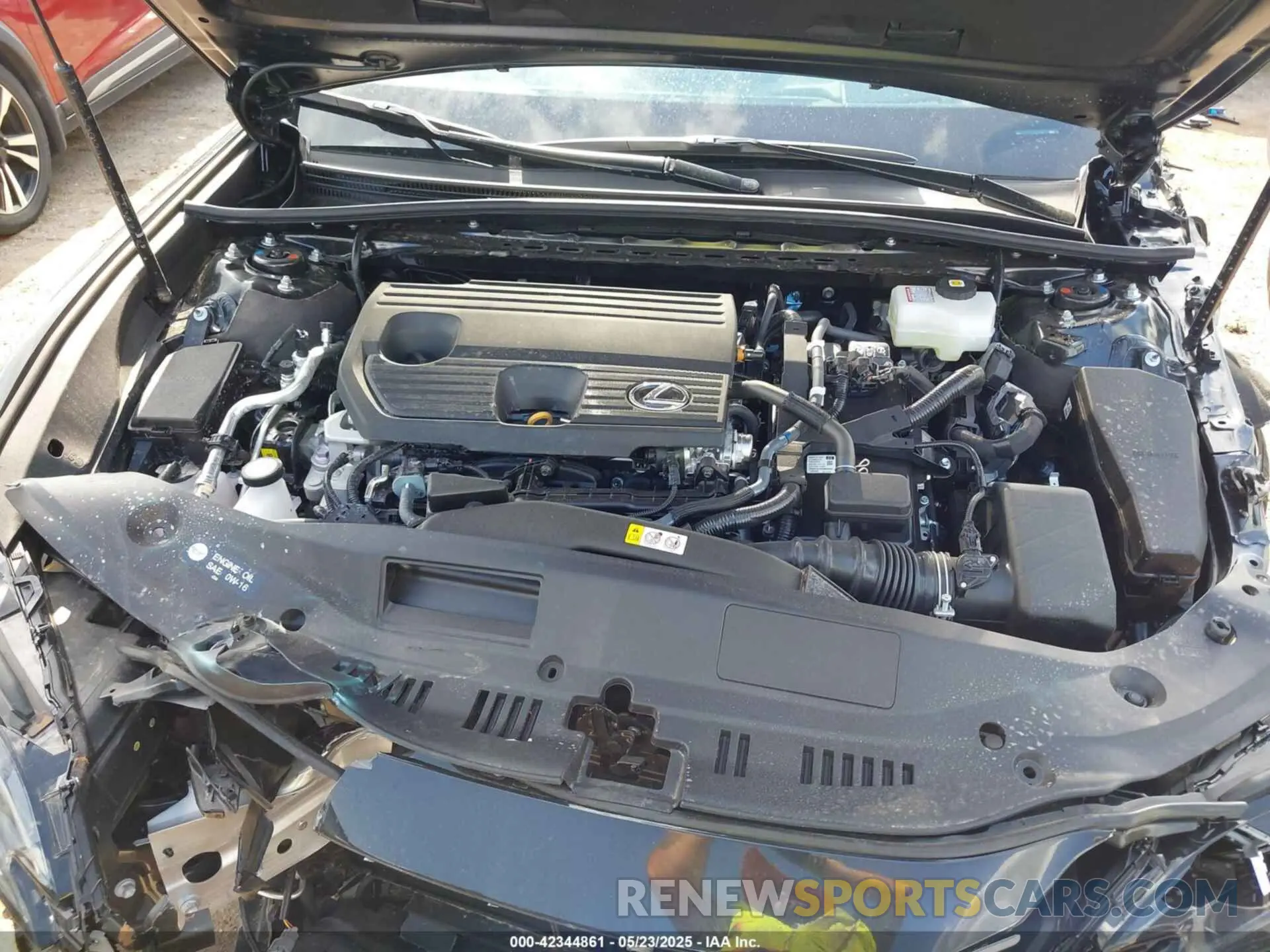 10 fotografías del automóvil dañado 58AFA1C16SU067283 LEXUS ES 300H 2025