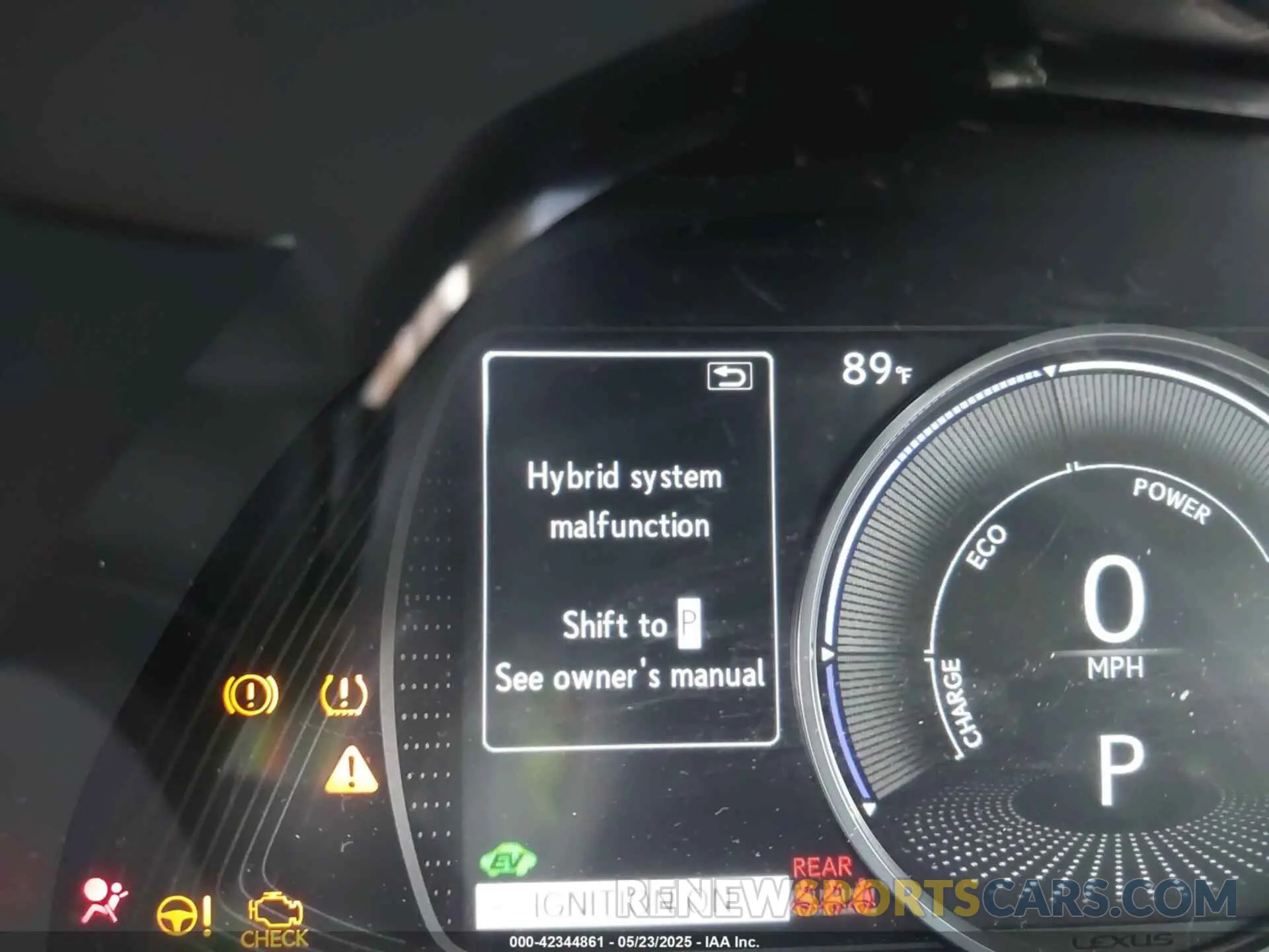 20 fotografías del automóvil dañado 58AFA1C16SU067283 LEXUS ES 300H 2025