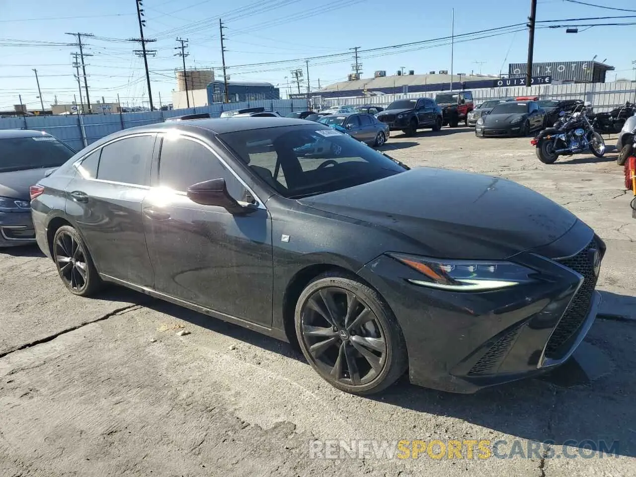4 fotografías del automóvil dañado 58ABA1C14PU032120 LEXUS ES 300H F 2023