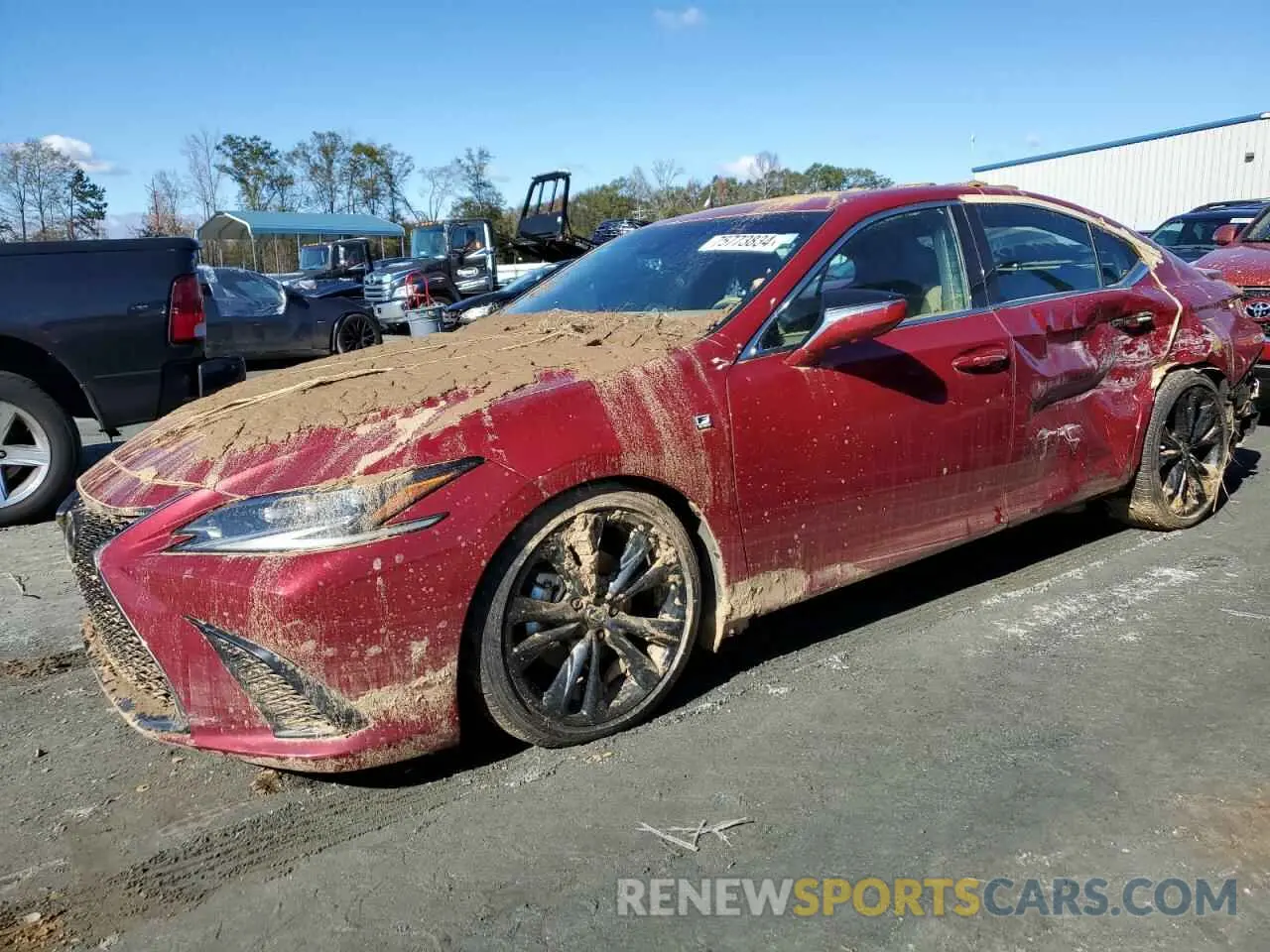 1 fotografías del automóvil dañado 58ABA1C19RU037316 LEXUS ES 300H F 2024