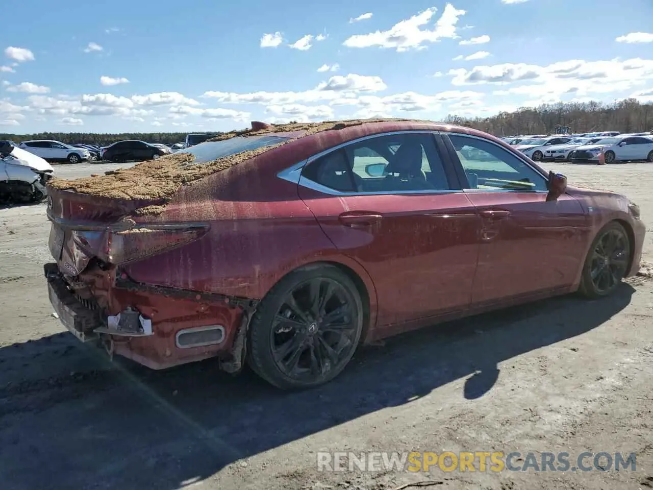 3 fotografías del automóvil dañado 58ABA1C19RU037316 LEXUS ES 300H F 2024