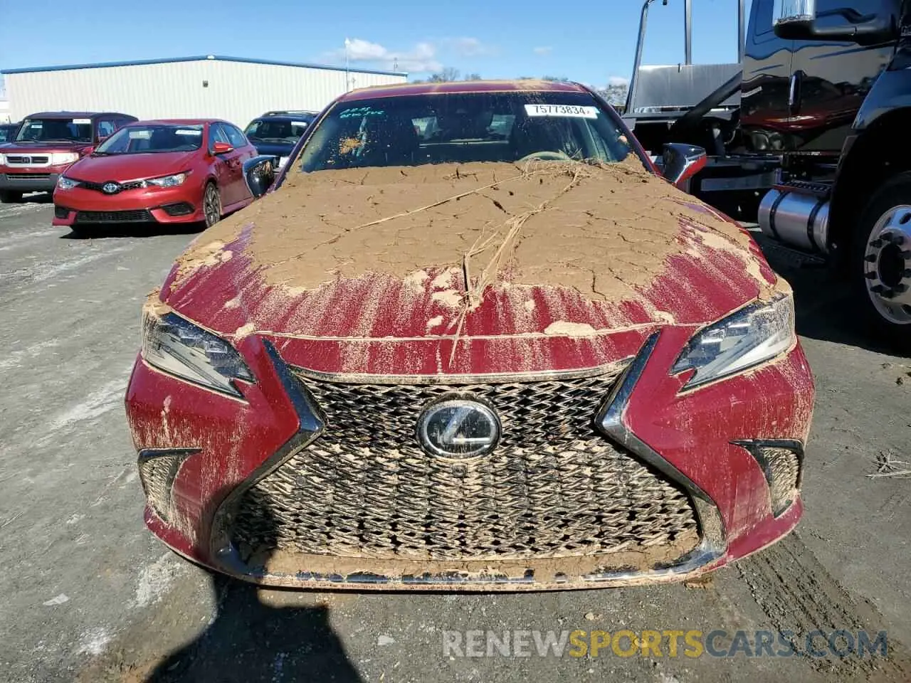 5 fotografías del automóvil dañado 58ABA1C19RU037316 LEXUS ES 300H F 2024