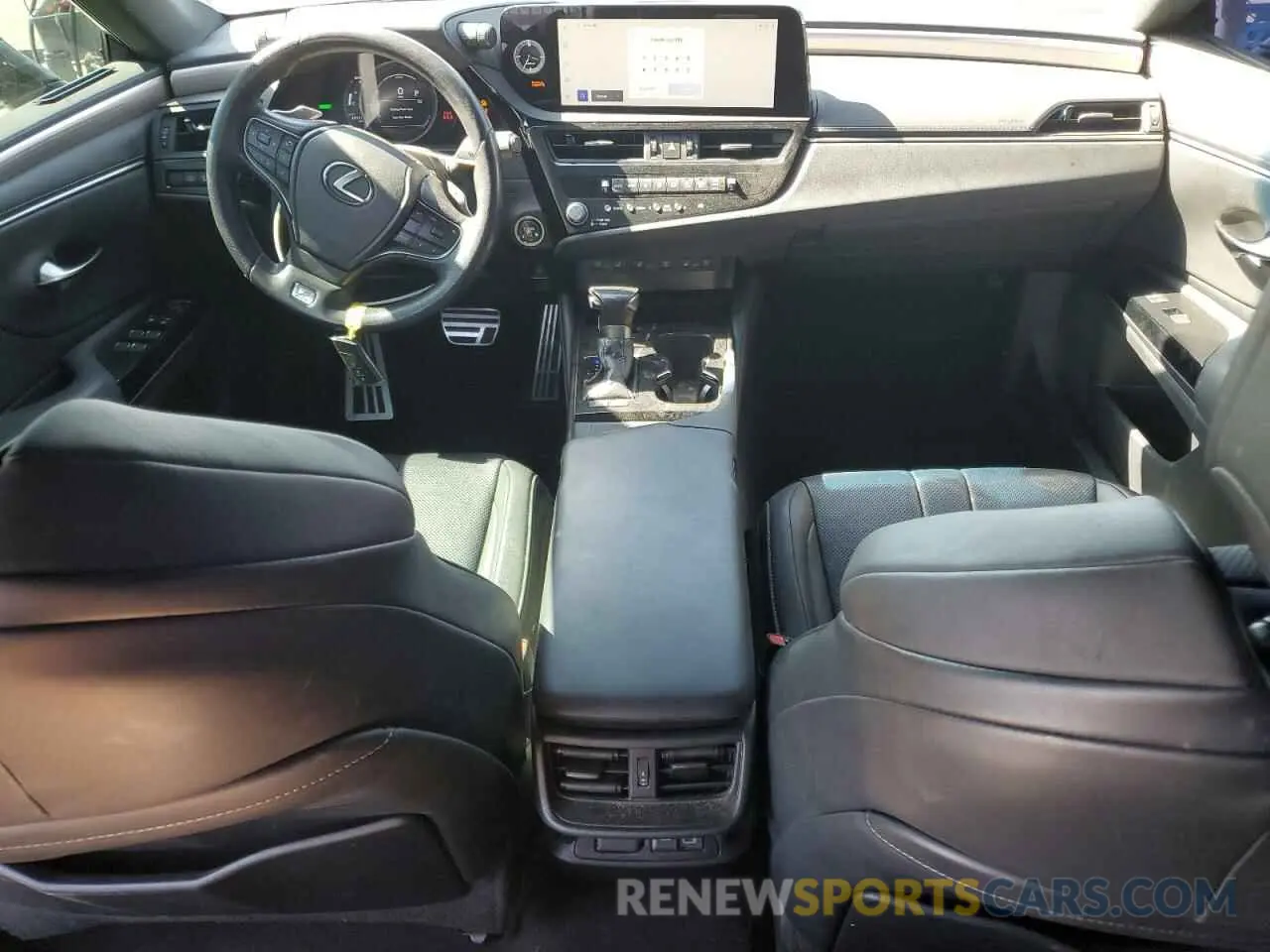 8 fotografías del automóvil dañado 58ABA1C19RU041012 LEXUS ES 300H F 2024