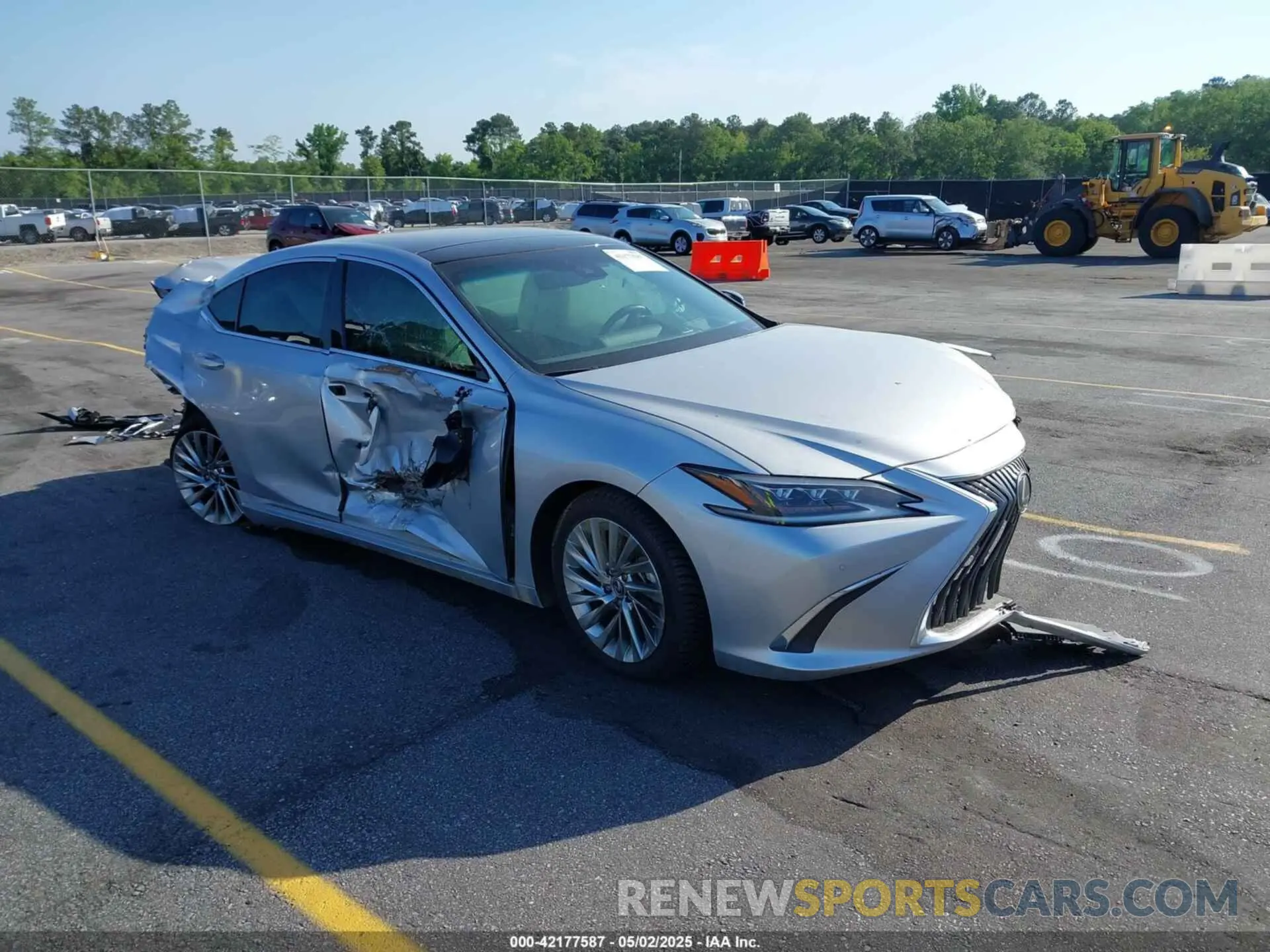 1 fotografías del automóvil dañado 58ABZ1B10KU023305 LEXUS ES 350 2019