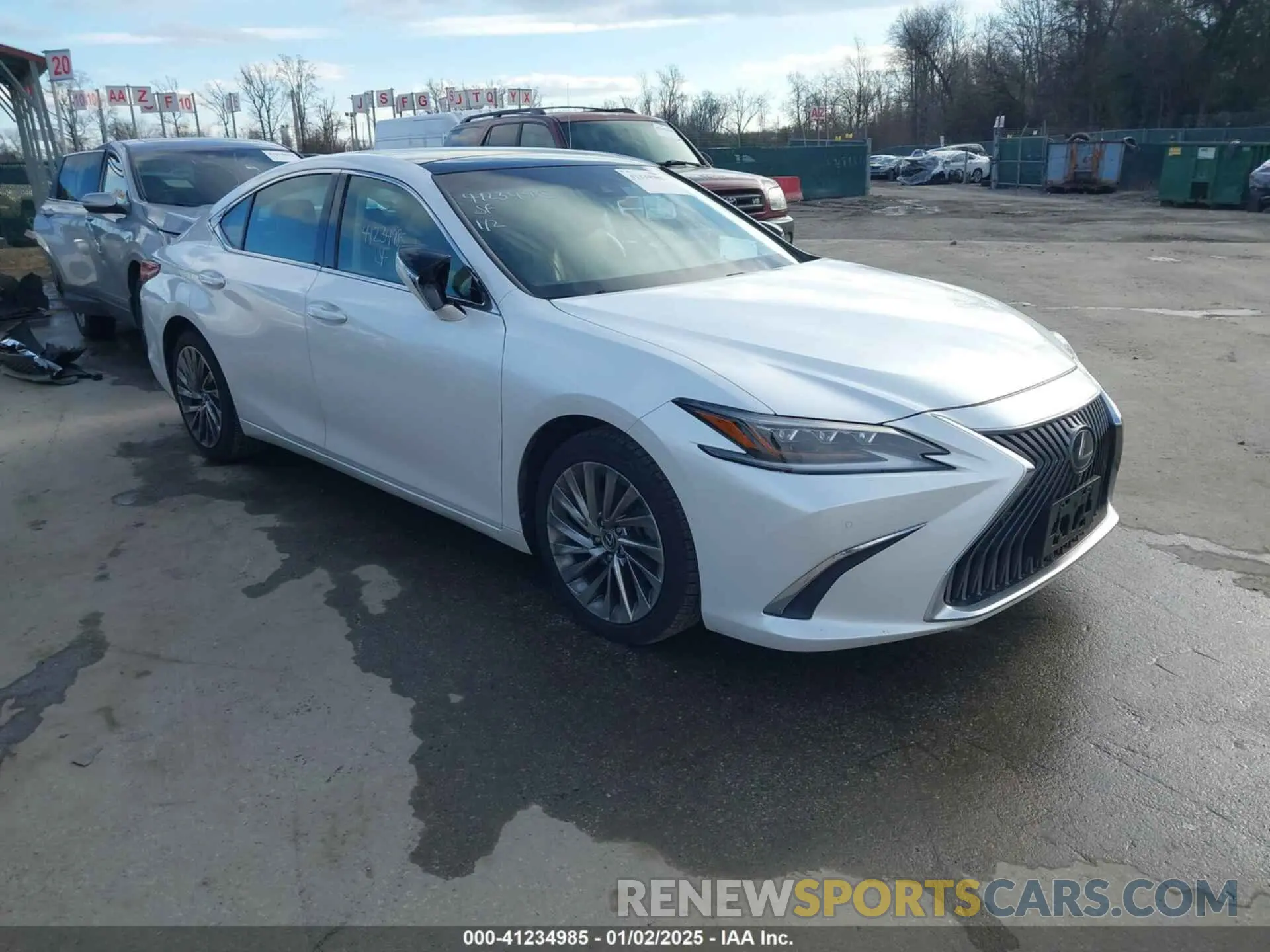1 fotografías del automóvil dañado 58ABZ1B11KU020297 LEXUS ES 350 2019