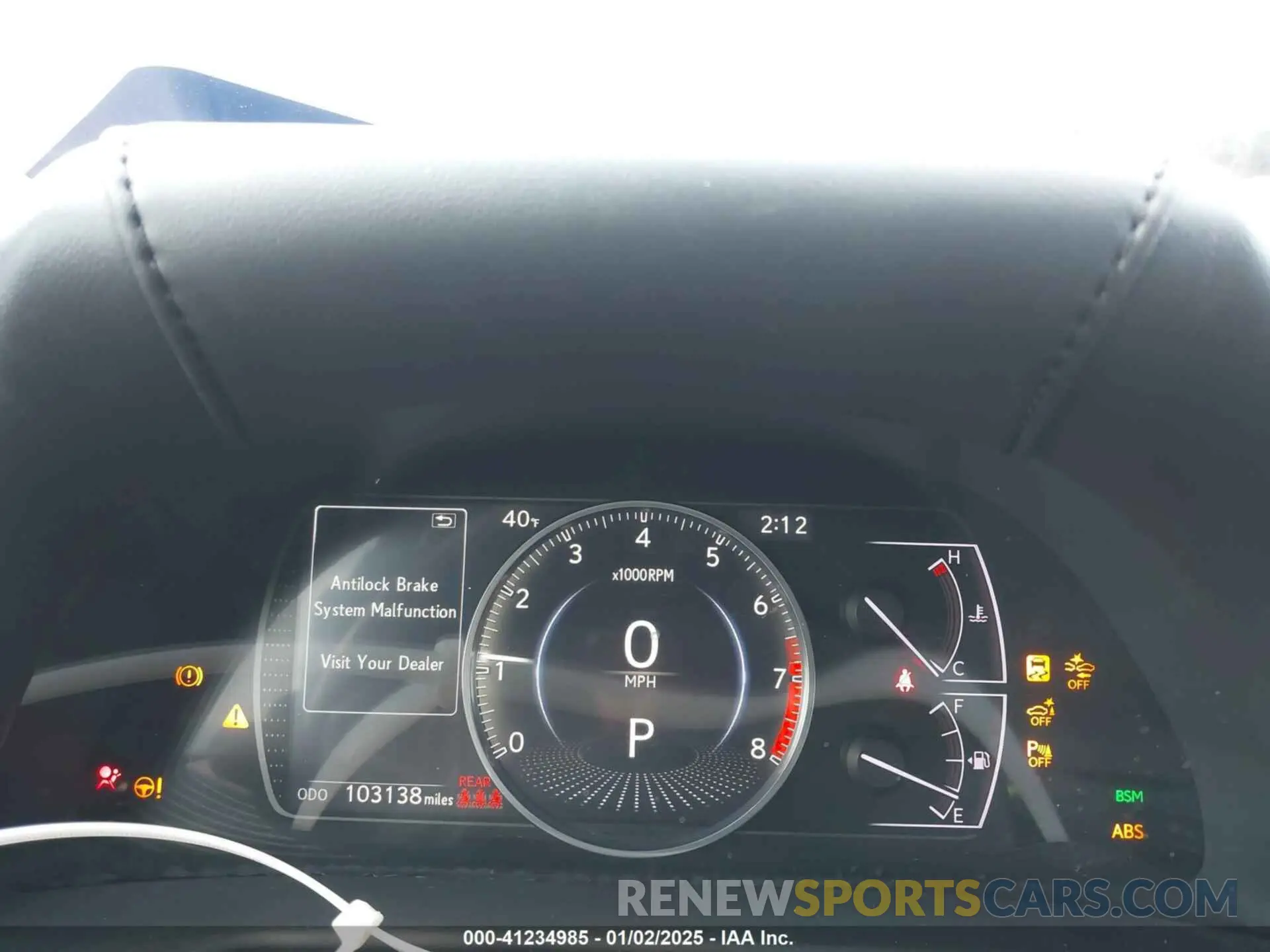 7 fotografías del automóvil dañado 58ABZ1B11KU020297 LEXUS ES 350 2019
