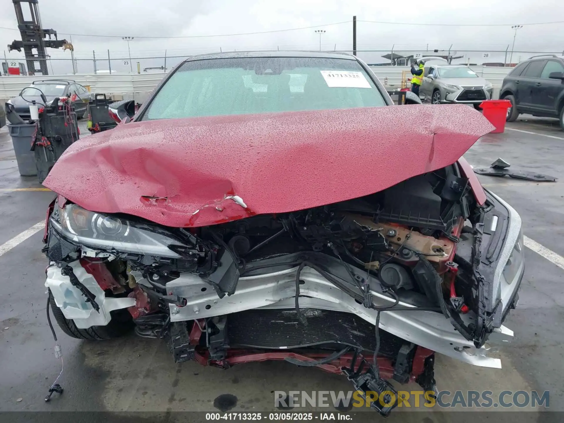 6 fotografías del automóvil dañado 58ABZ1B11KU023524 LEXUS ES 350 2019