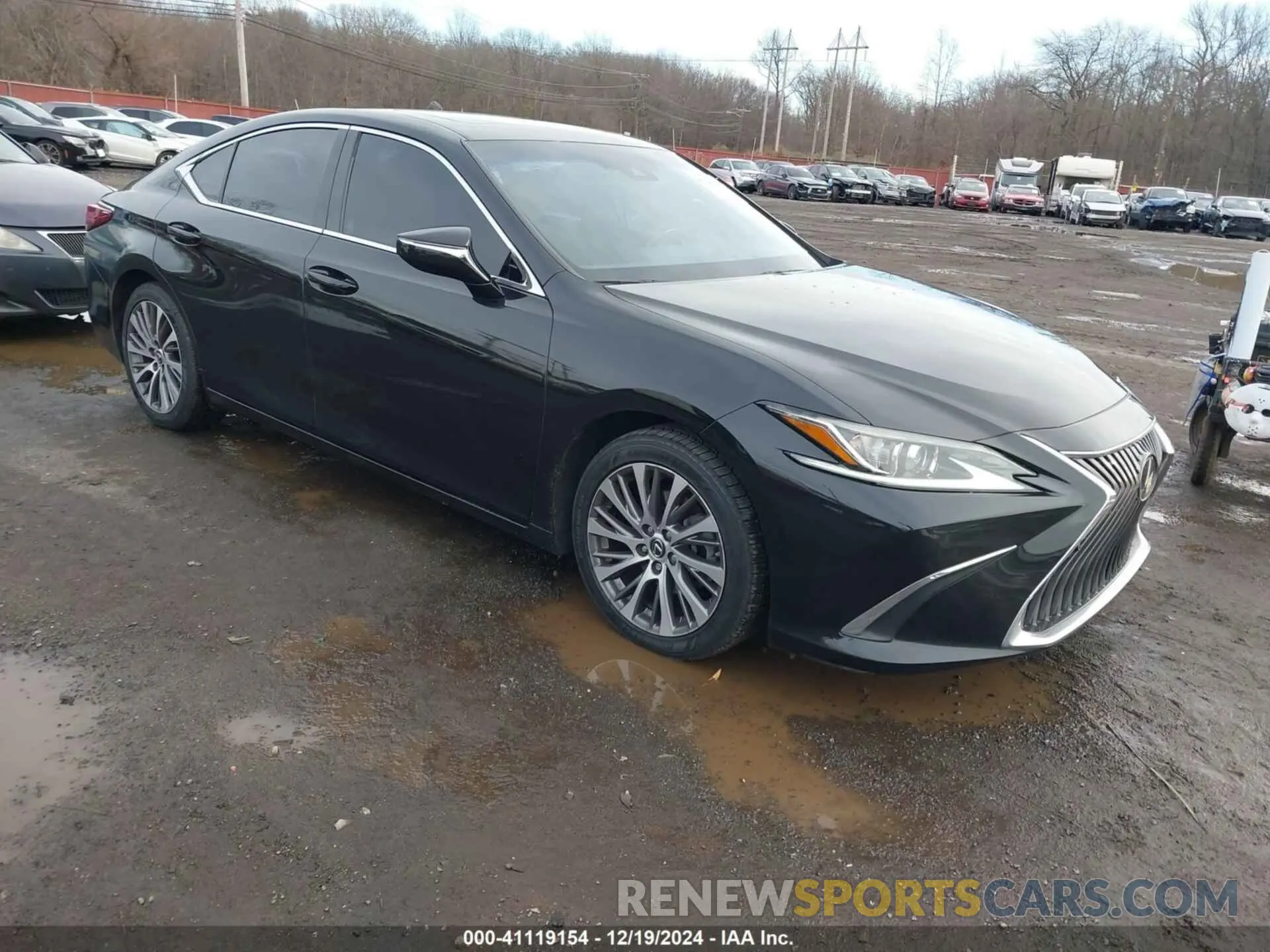 1 fotografías del automóvil dañado 58ABZ1B11KU036550 LEXUS ES 350 2019