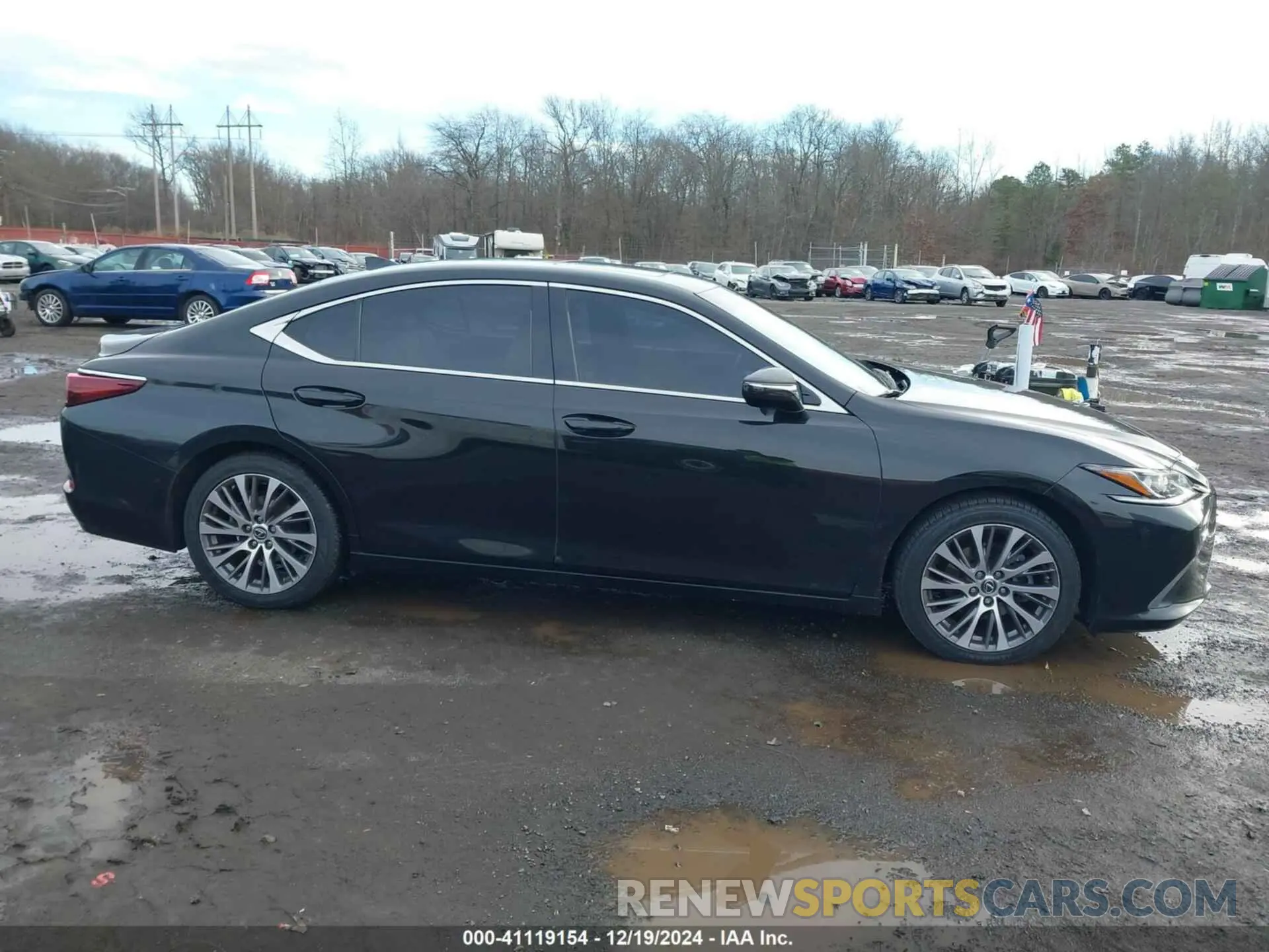 13 fotografías del automóvil dañado 58ABZ1B11KU036550 LEXUS ES 350 2019