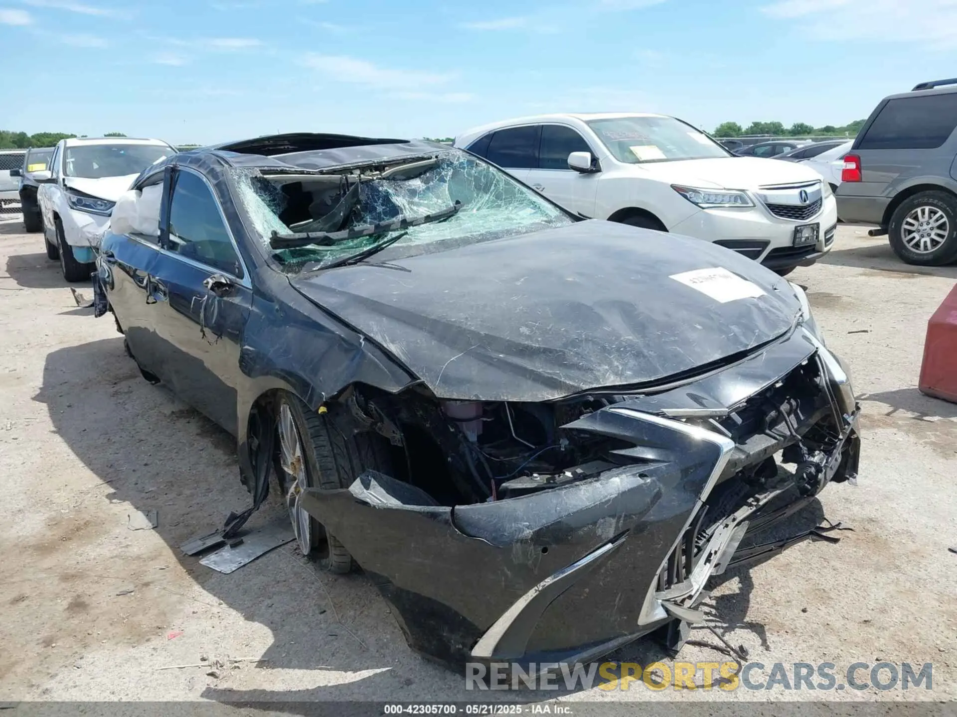 1 fotografías del automóvil dañado 58ABZ1B12KU012161 LEXUS ES 350 2019