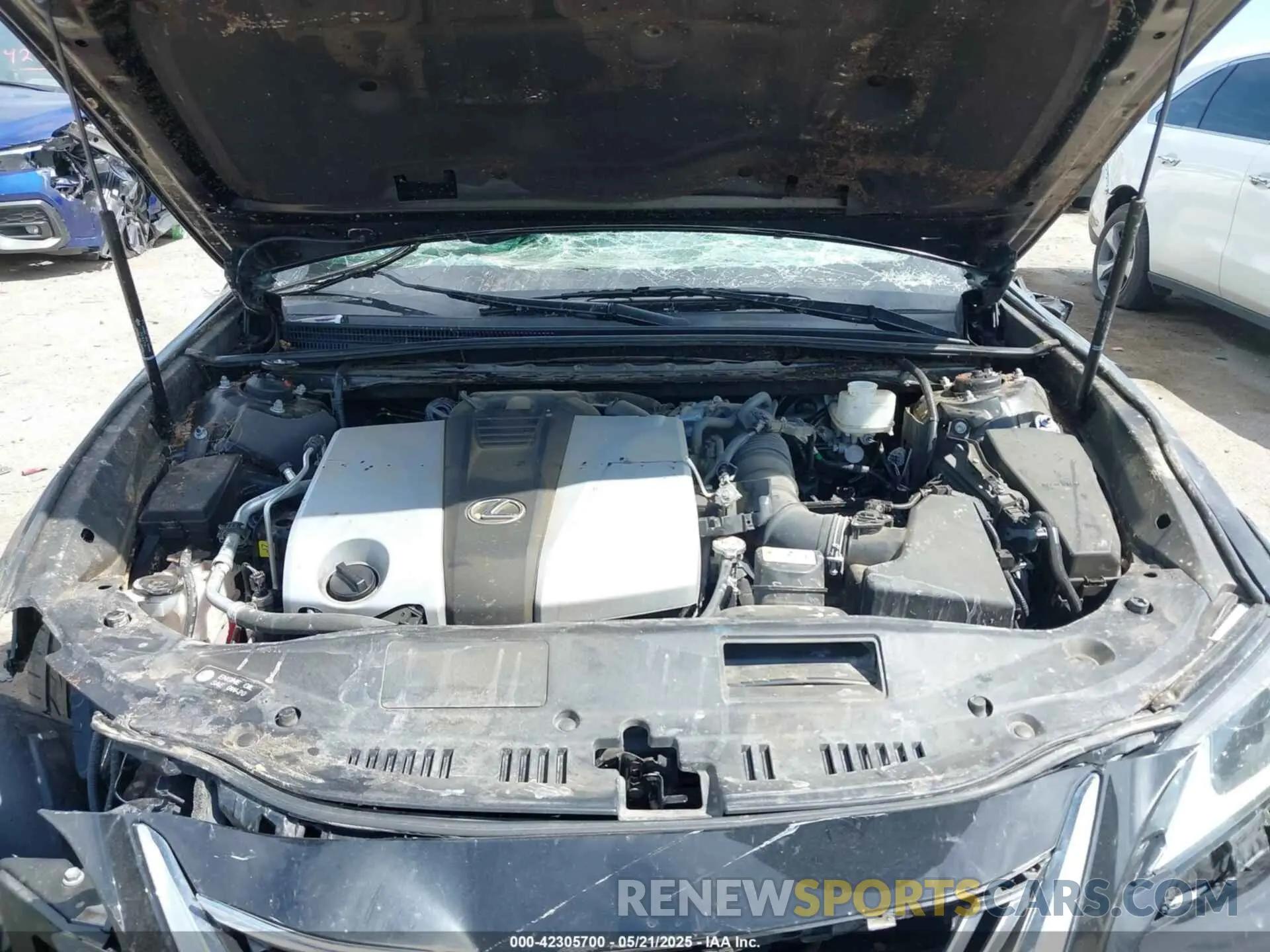 10 fotografías del automóvil dañado 58ABZ1B12KU012161 LEXUS ES 350 2019