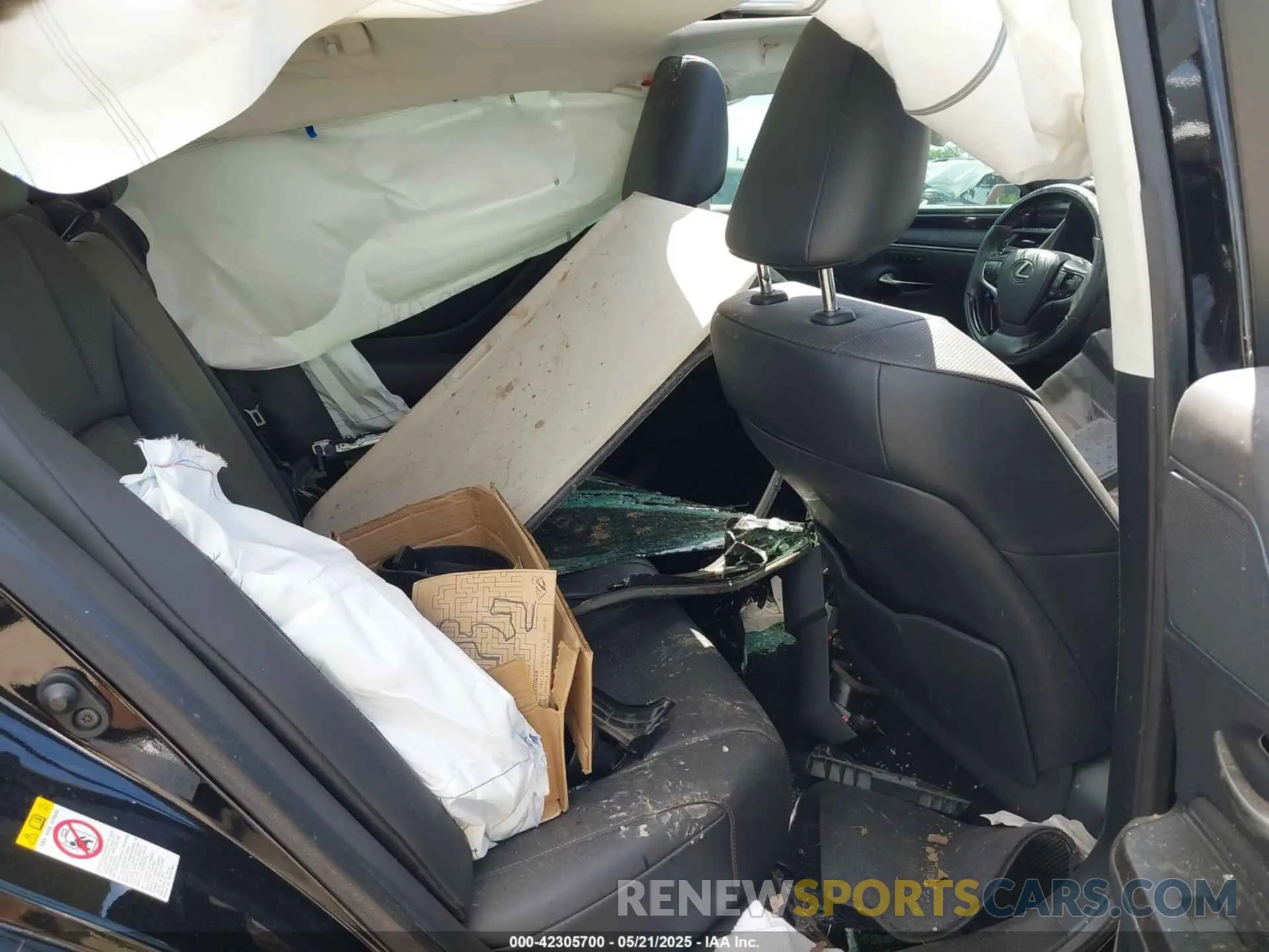 8 fotografías del automóvil dañado 58ABZ1B12KU012161 LEXUS ES 350 2019