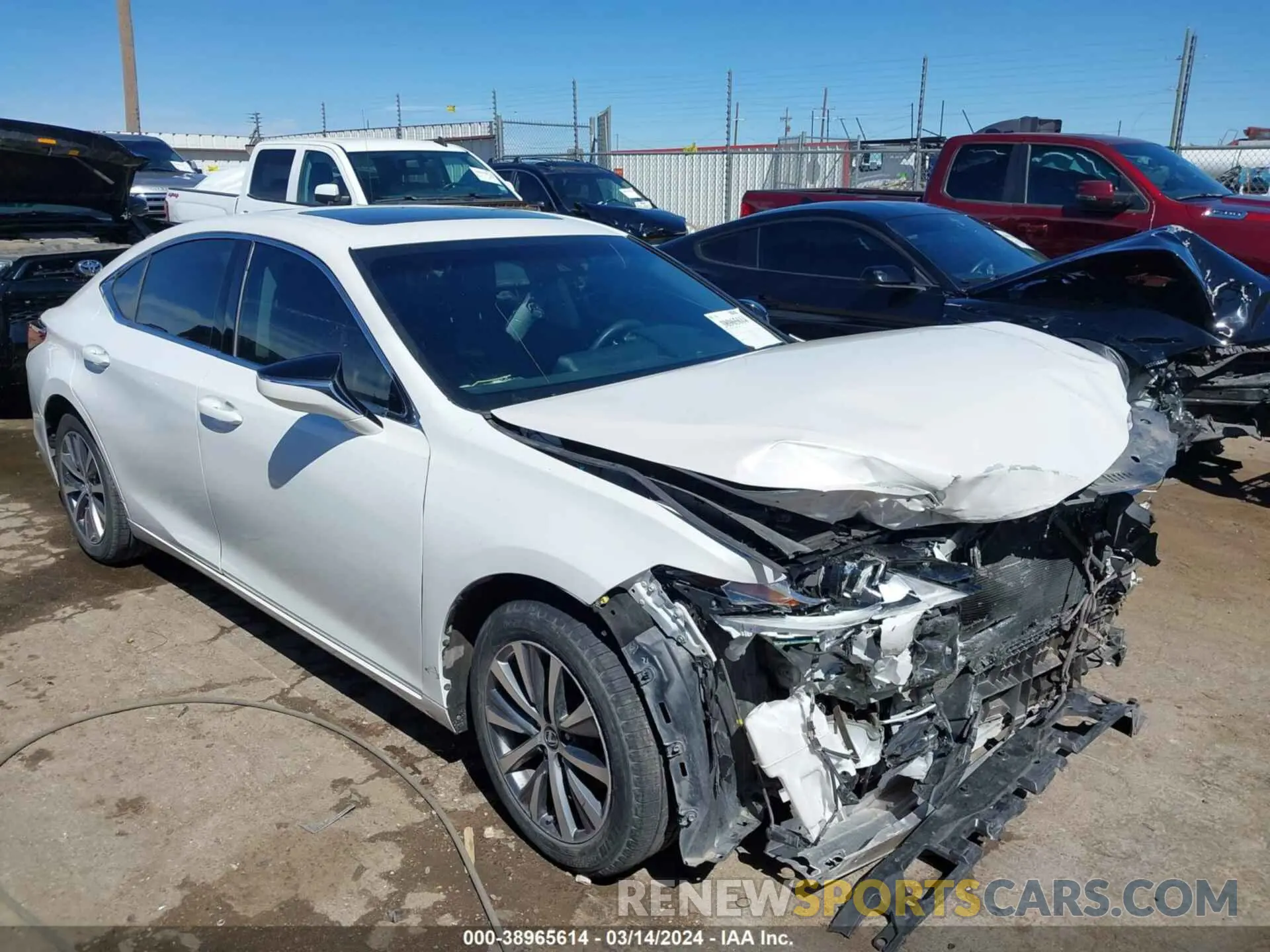 1 fotografías del automóvil dañado 58ABZ1B12KU021278 LEXUS ES 350 2019