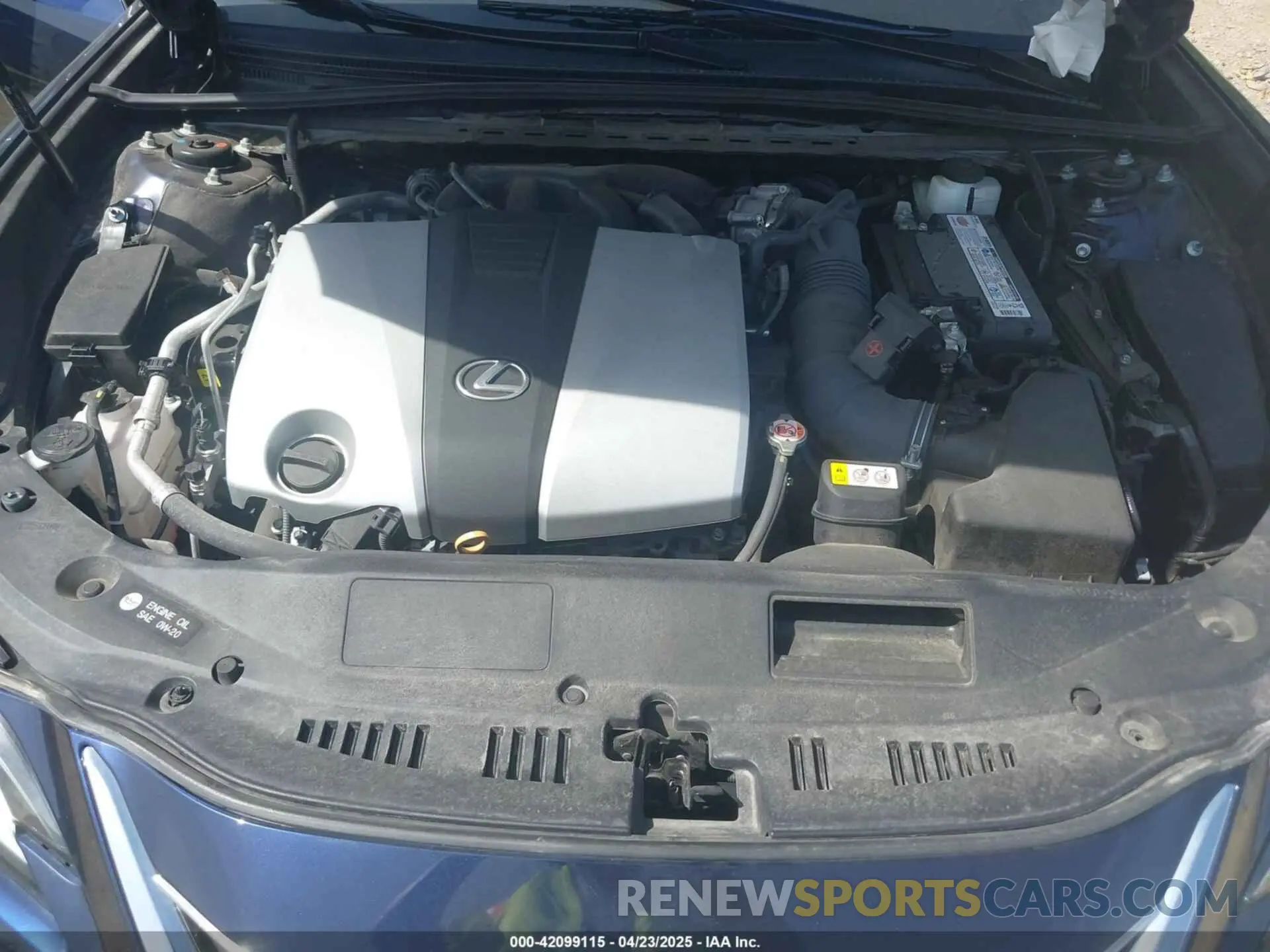 10 fotografías del automóvil dañado 58ABZ1B12KU022530 LEXUS ES 350 2019