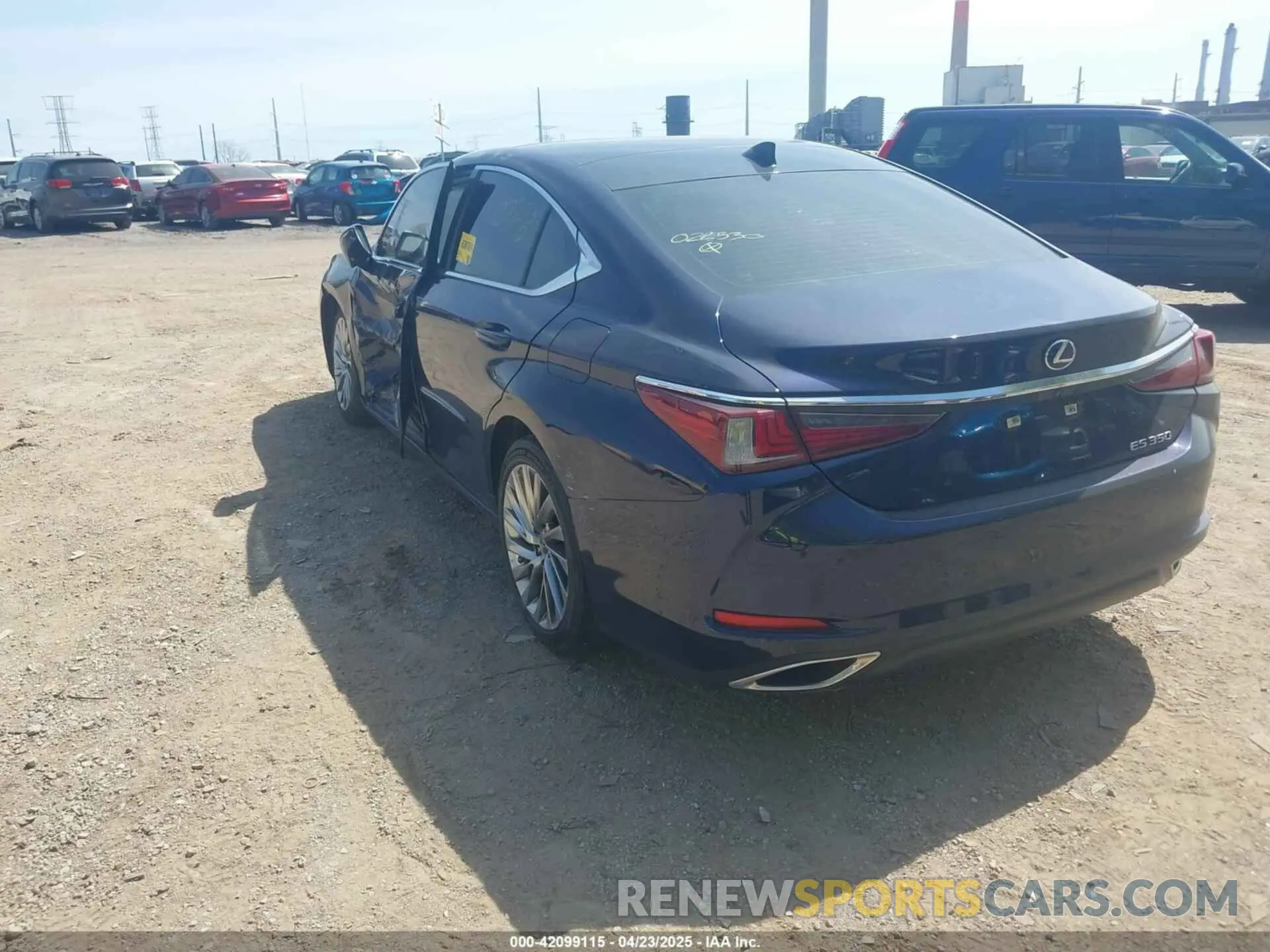 3 fotografías del automóvil dañado 58ABZ1B12KU022530 LEXUS ES 350 2019