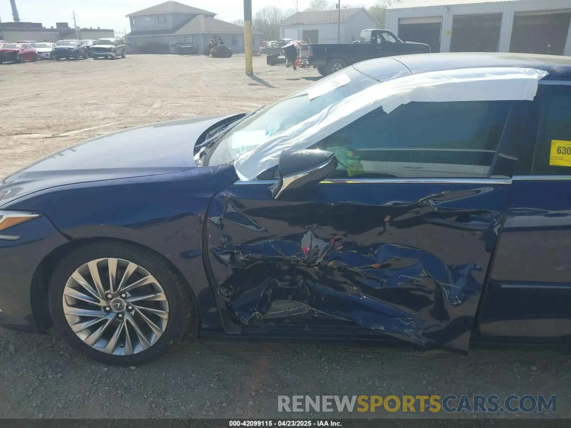 6 fotografías del automóvil dañado 58ABZ1B12KU022530 LEXUS ES 350 2019
