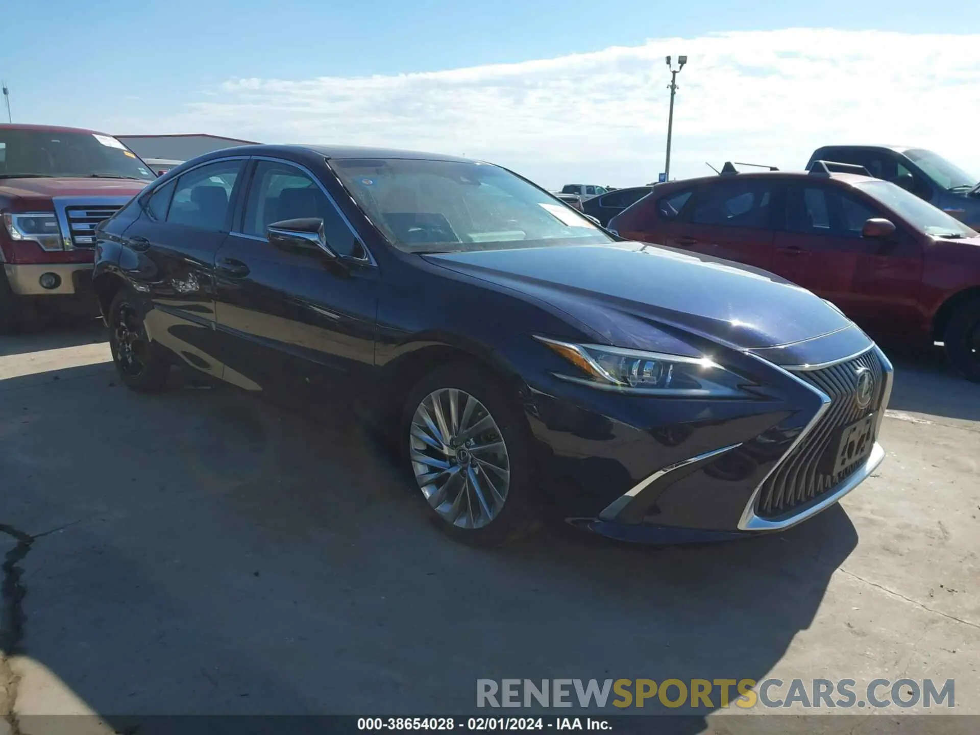 1 fotografías del automóvil dañado 58ABZ1B12KU023886 LEXUS ES 350 2019