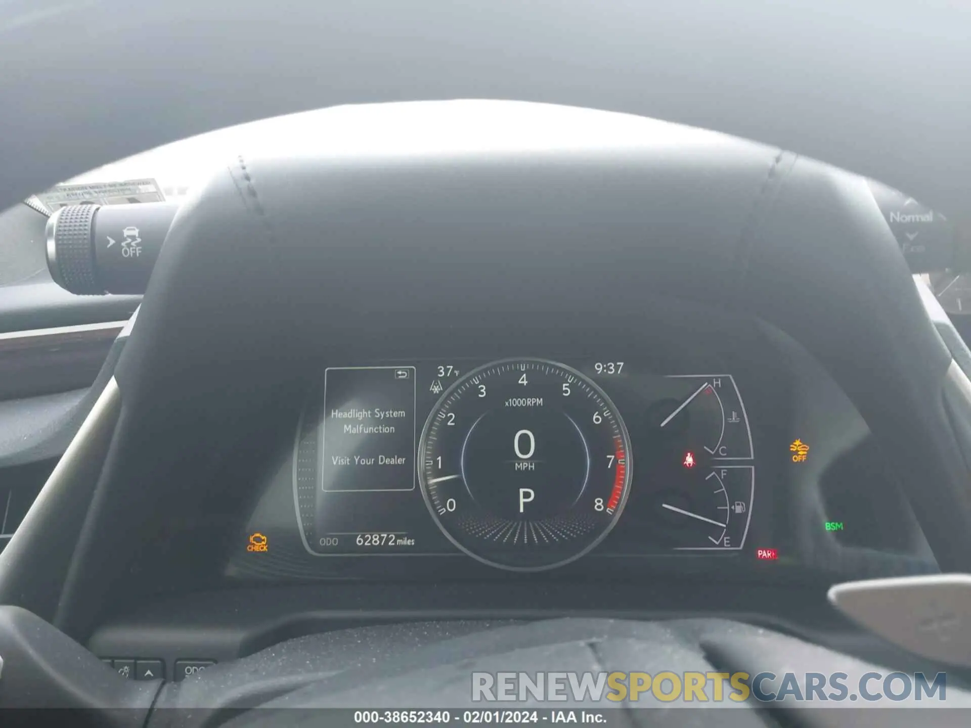 15 fotografías del automóvil dañado 58ABZ1B12KU034127 LEXUS ES 350 2019