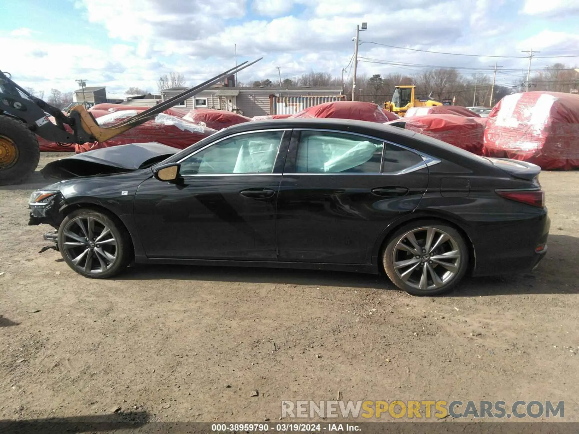 14 fotografías del automóvil dañado 58ABZ1B12KU043006 LEXUS ES 350 2019