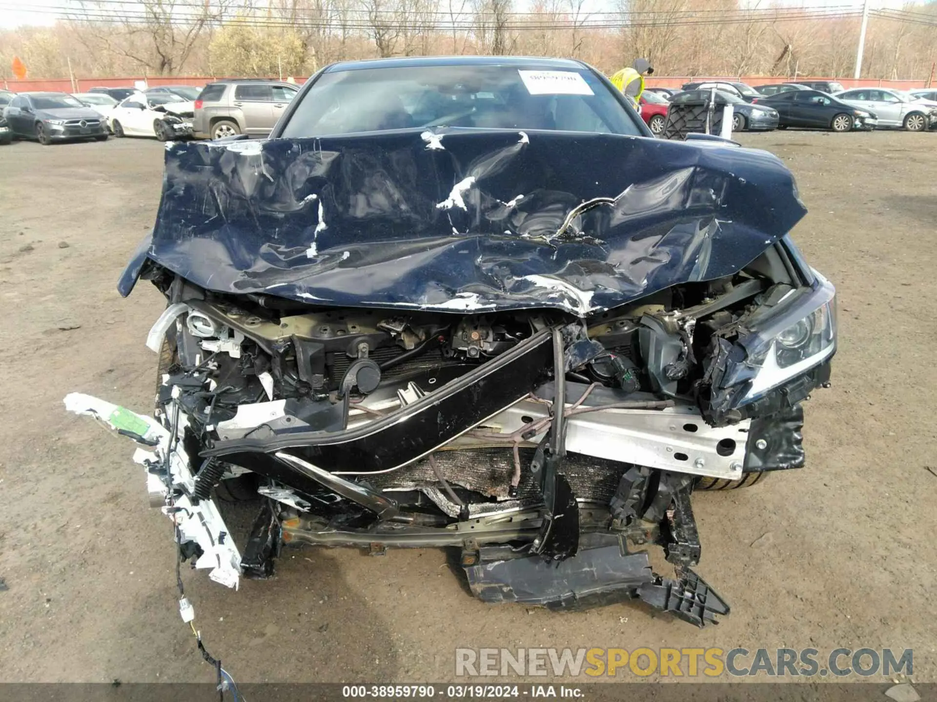 6 fotografías del automóvil dañado 58ABZ1B12KU043006 LEXUS ES 350 2019