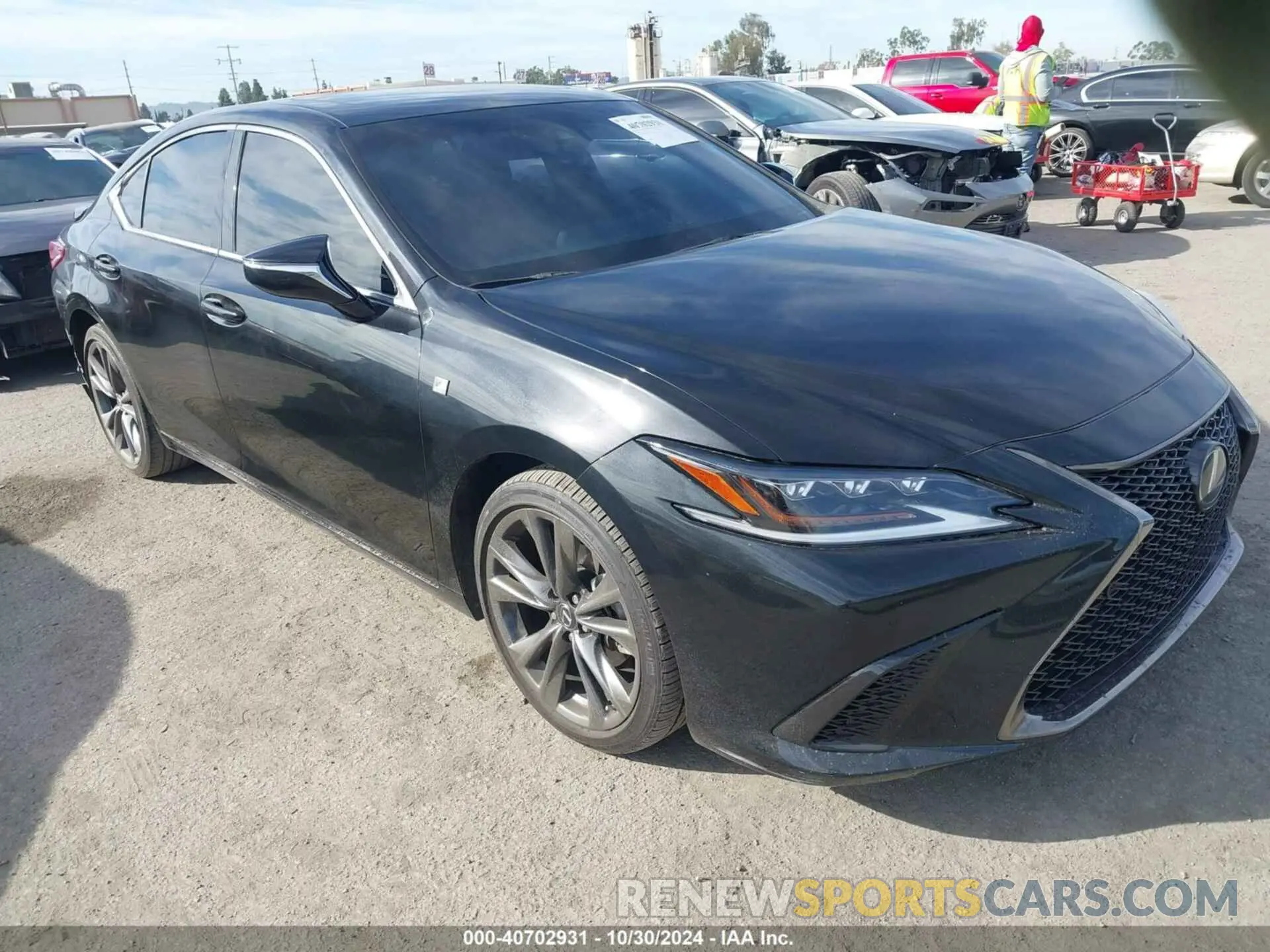 1 fotografías del automóvil dañado 58ABZ1B12KU045273 LEXUS ES 350 2019