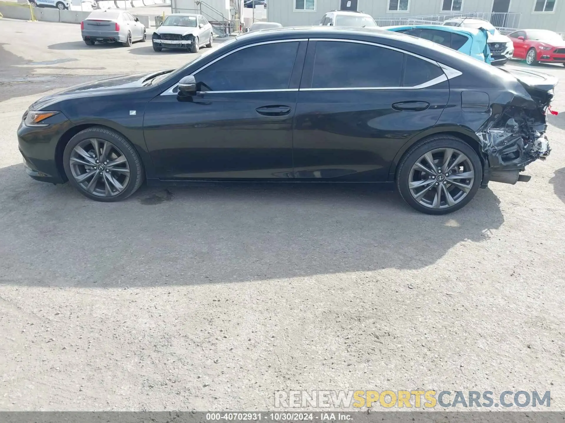 14 fotografías del automóvil dañado 58ABZ1B12KU045273 LEXUS ES 350 2019