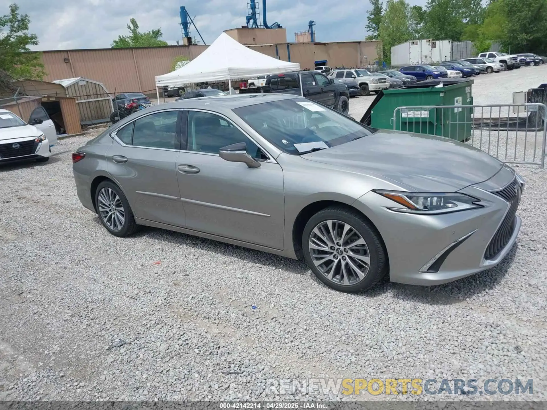 1 fotografías del automóvil dañado 58ABZ1B13KU015358 LEXUS ES 350 2019