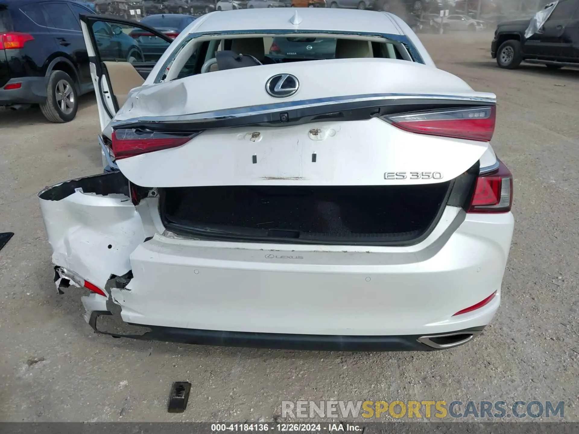 6 fotografías del automóvil dañado 58ABZ1B13KU026649 LEXUS ES 350 2019
