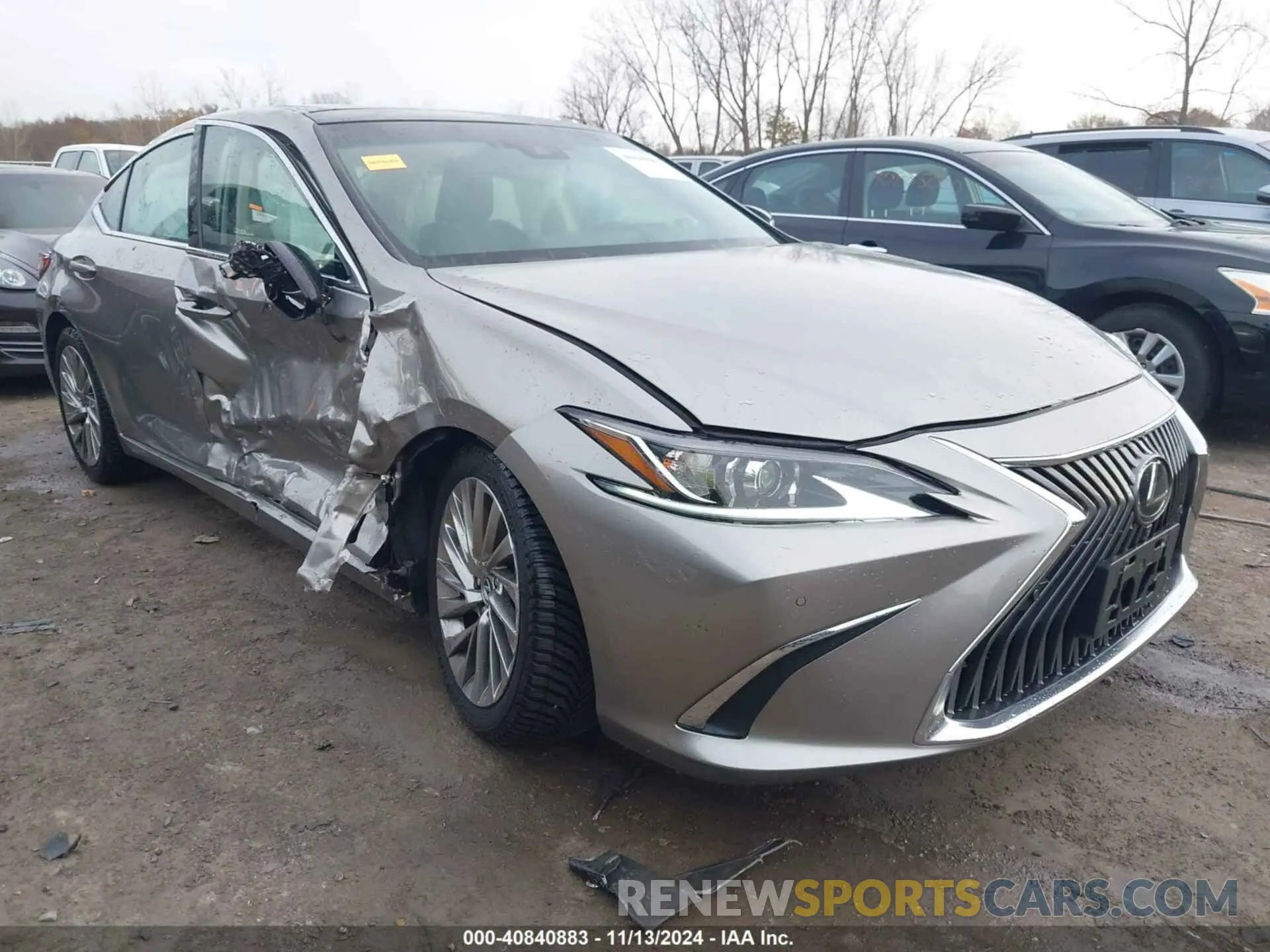 1 fotografías del automóvil dañado 58ABZ1B14KU023629 LEXUS ES 350 2019