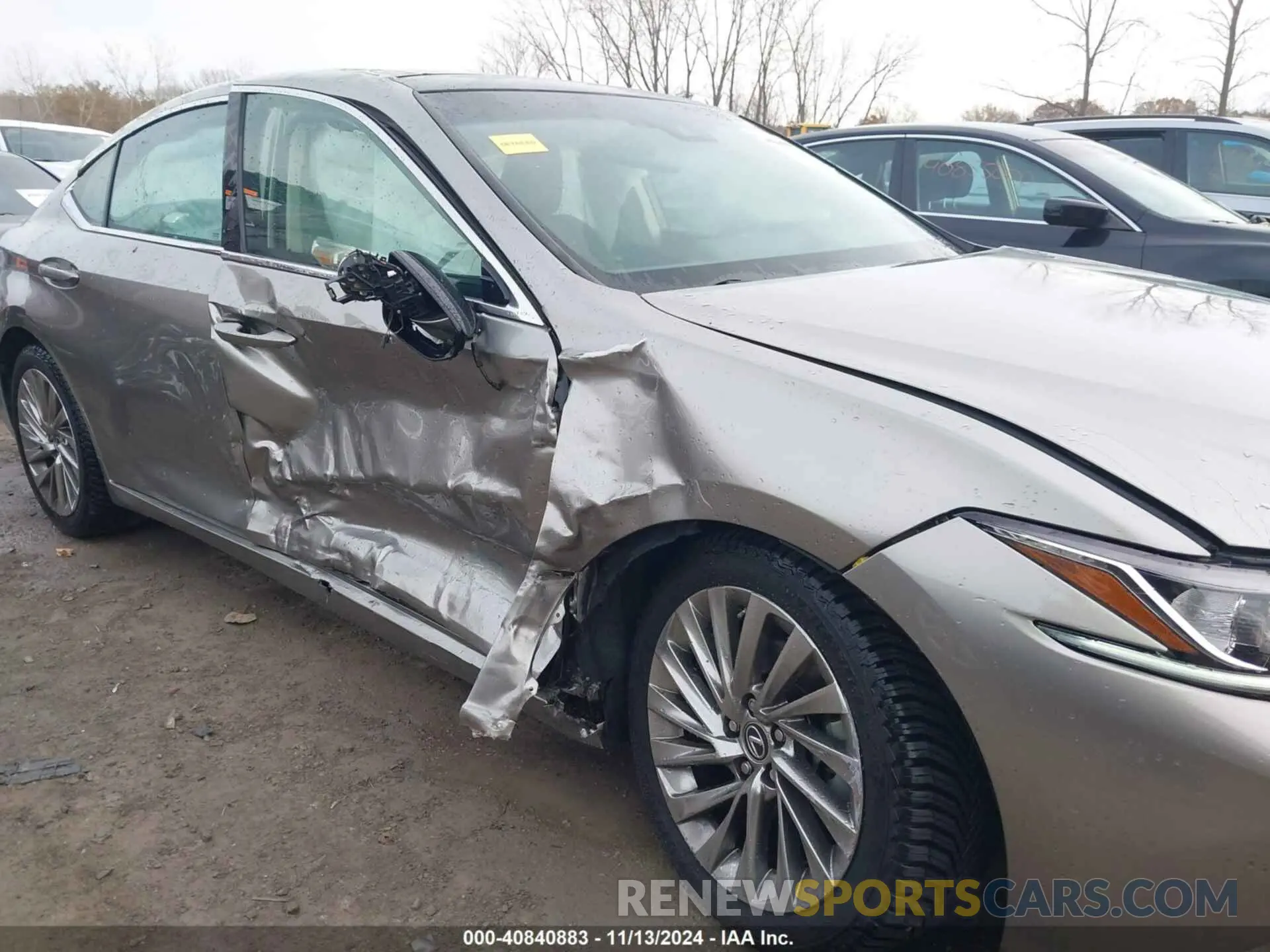 6 fotografías del automóvil dañado 58ABZ1B14KU023629 LEXUS ES 350 2019