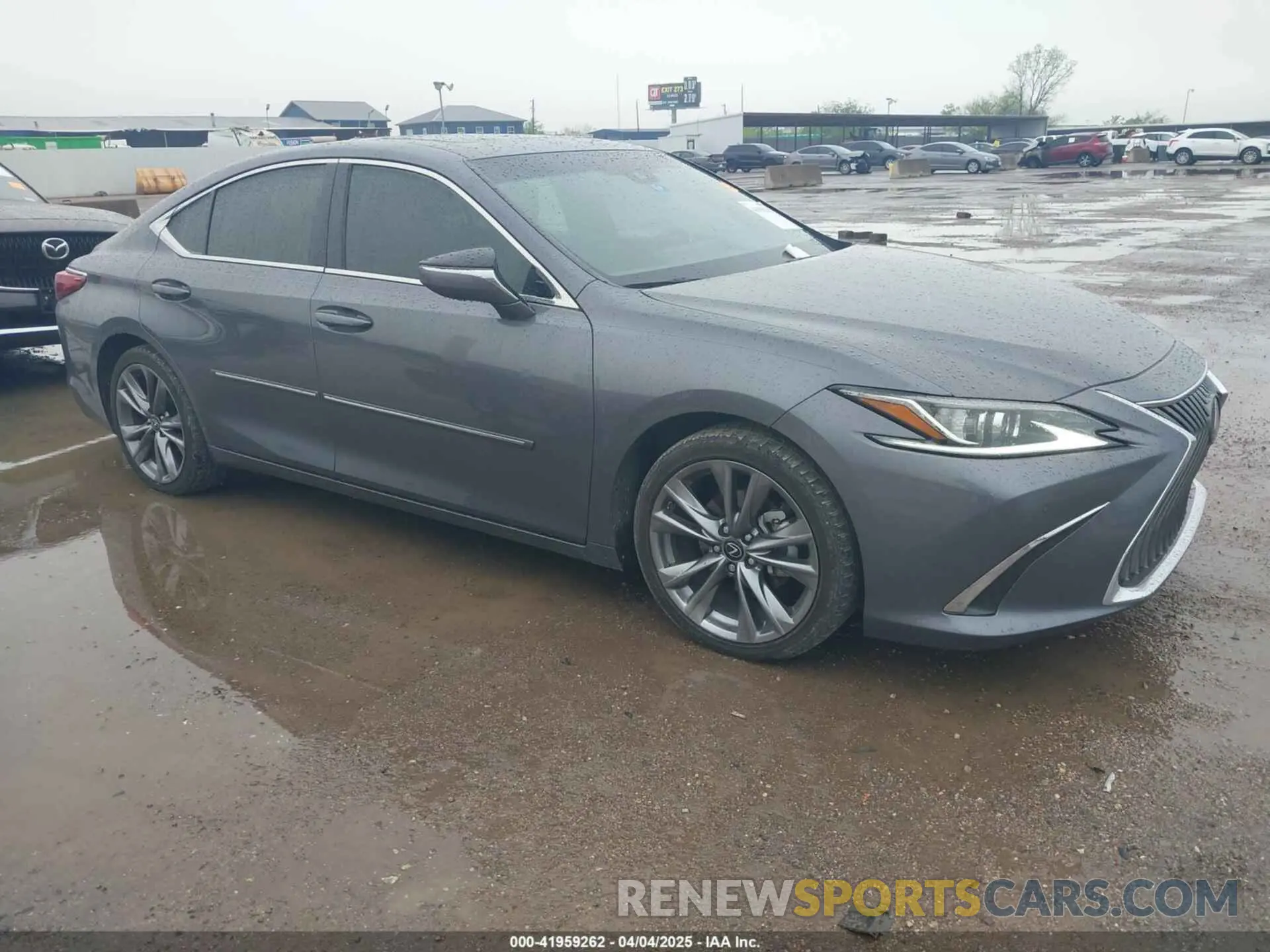 1 fotografías del automóvil dañado 58ABZ1B14KU035778 LEXUS ES 350 2019