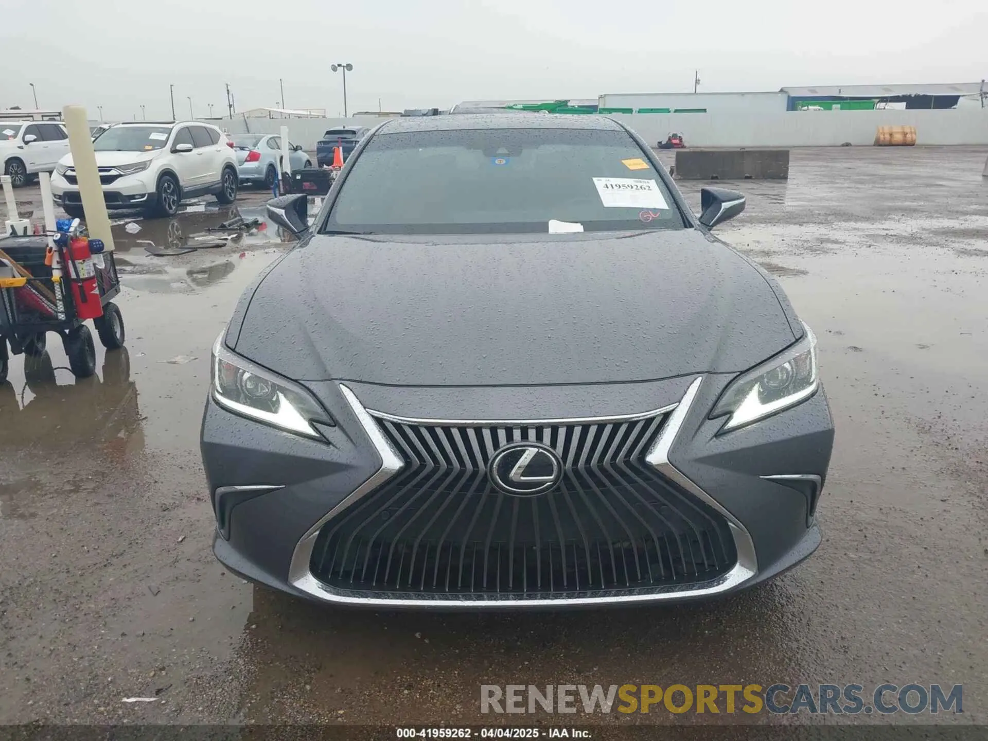 12 fotografías del automóvil dañado 58ABZ1B14KU035778 LEXUS ES 350 2019