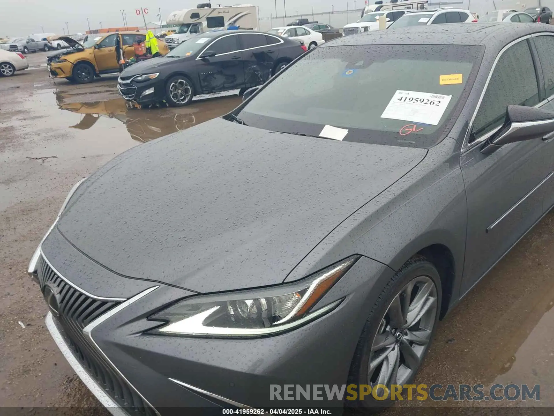 6 fotografías del automóvil dañado 58ABZ1B14KU035778 LEXUS ES 350 2019
