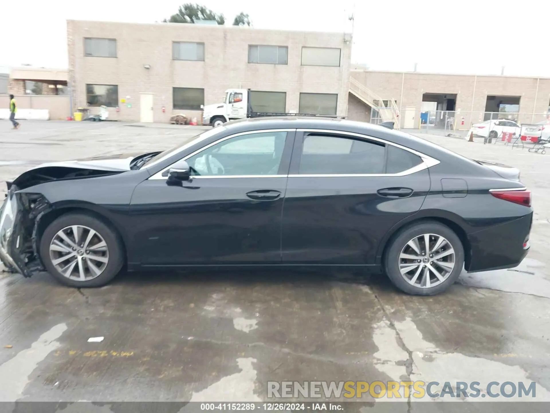14 fotografías del automóvil dañado 58ABZ1B14KU040186 LEXUS ES 350 2019