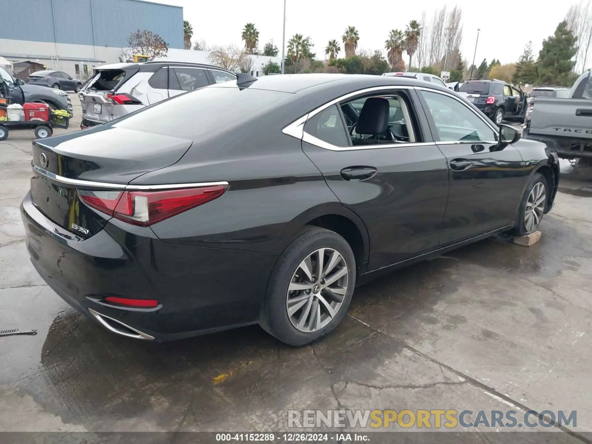 4 fotografías del automóvil dañado 58ABZ1B14KU040186 LEXUS ES 350 2019